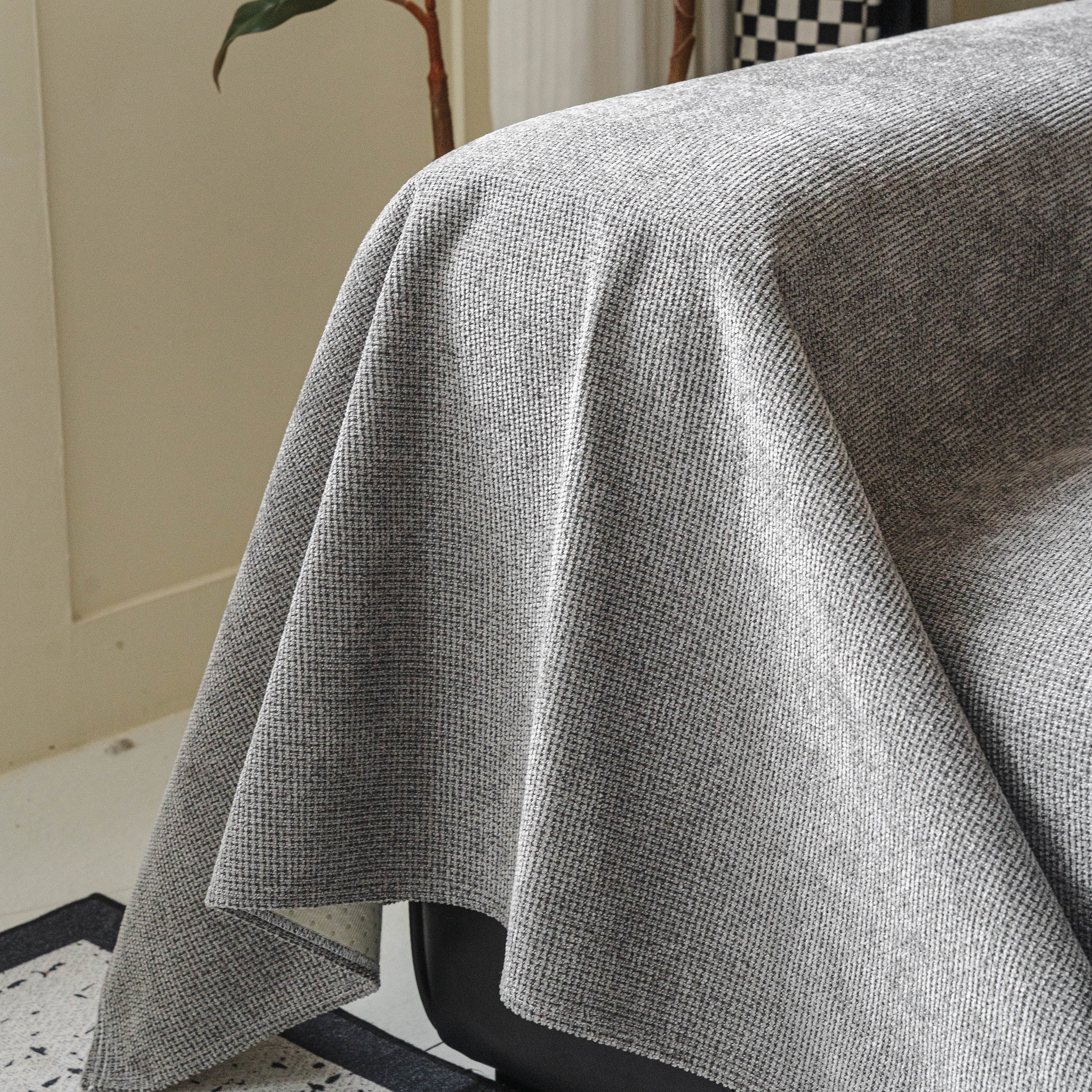 Waterproof Couch Throw Cover For Dogs, Non Slip Slipcover For Leather Fabric Sofa