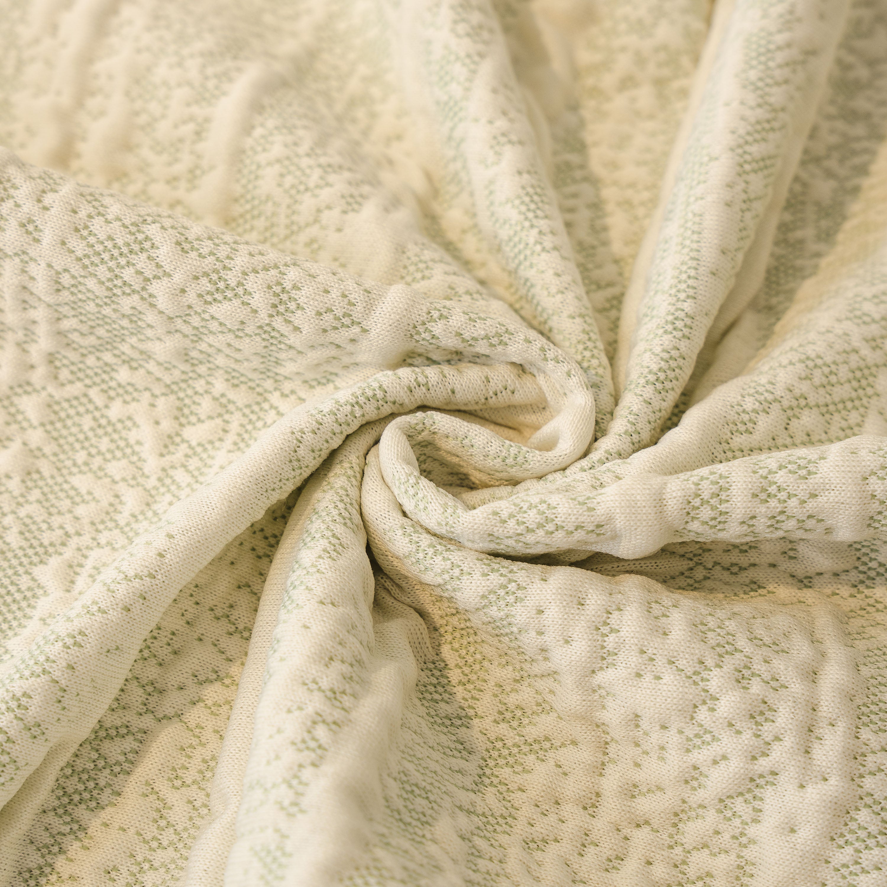Ribbed Washable Sofa Cover, High Stretch Striped Couch Slipcover With Tie Straps