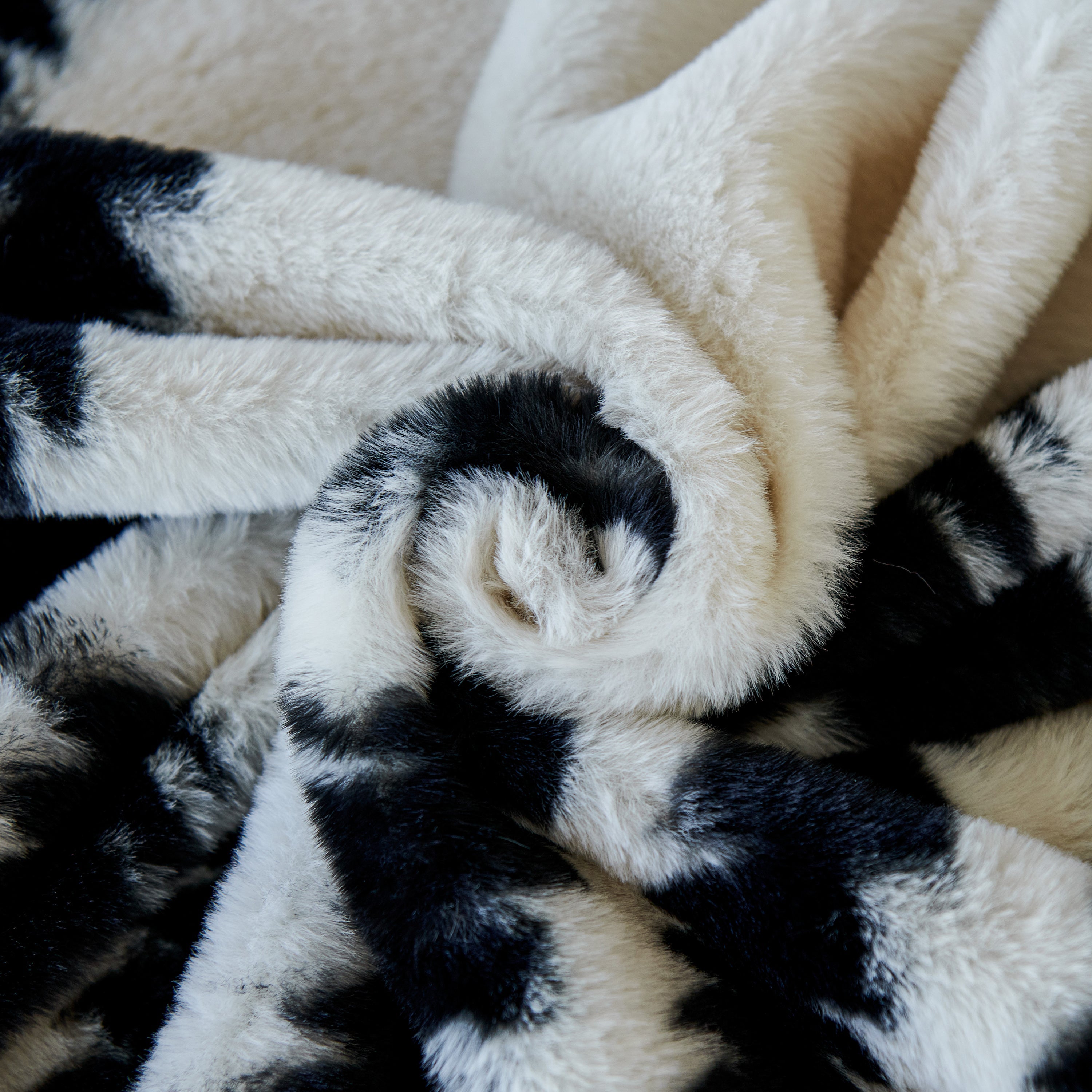 Warm Faux Fur Luxury Sofa Throw Blankets, Soft Cozy Thick Plush Shaggy Blankets For Couch Chair Bed