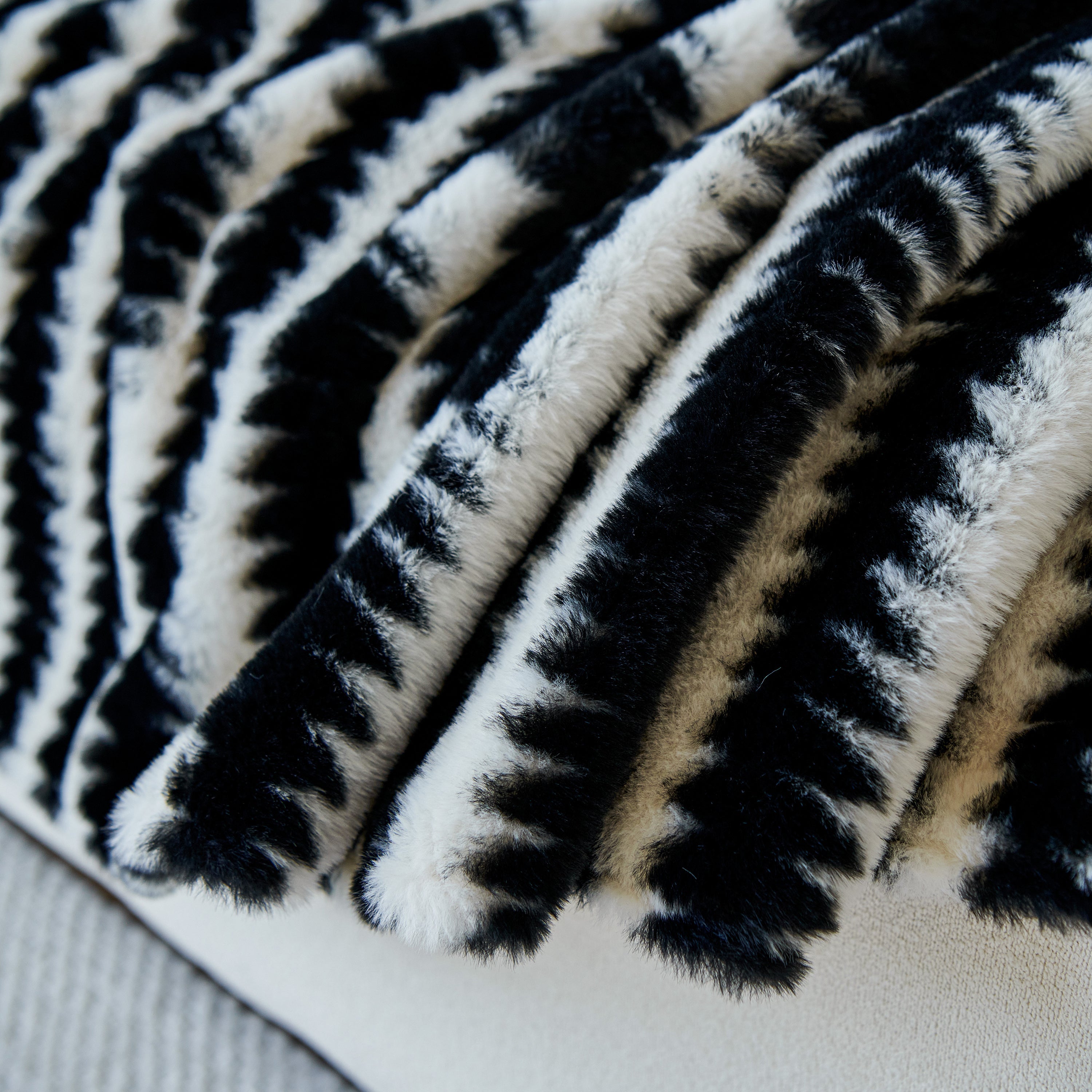 Warm Faux Fur Luxury Sofa Throw Blankets, Soft Cozy Thick Plush Shaggy Blankets For Couch Chair Bed