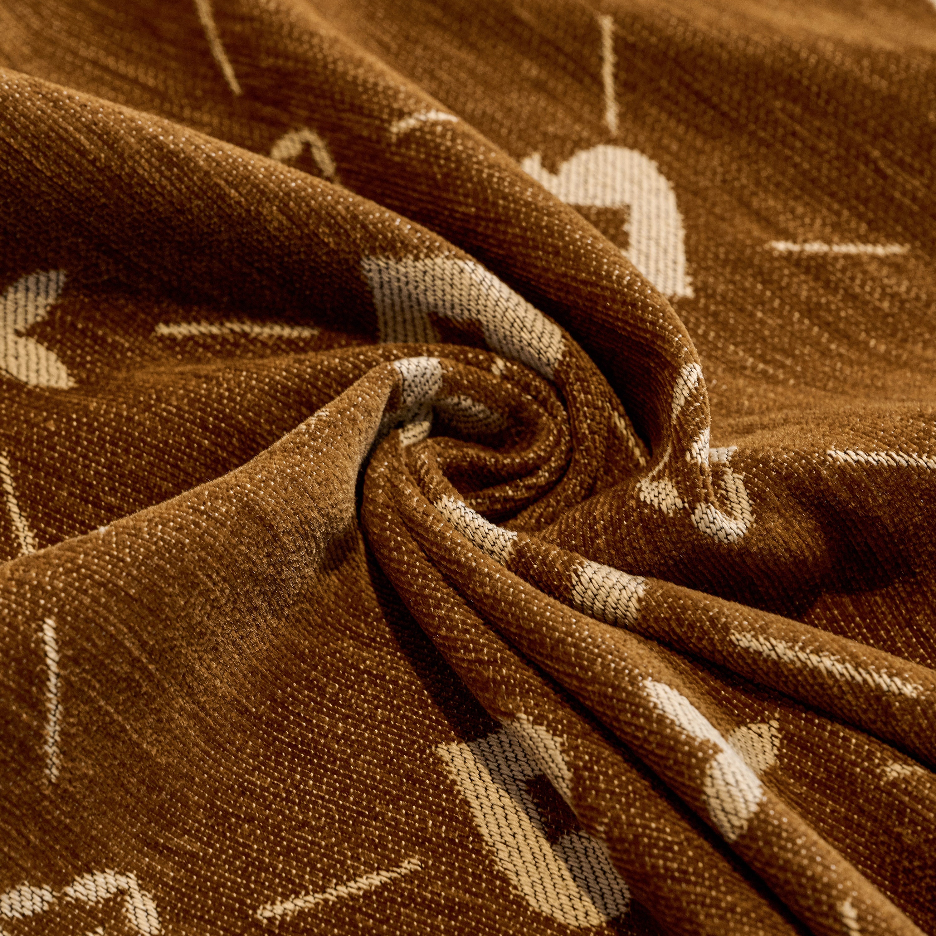 Chenille Jacquard Sofa Throw Cover Blanket, Luxury Thick Woven Couch Cover For Sofa