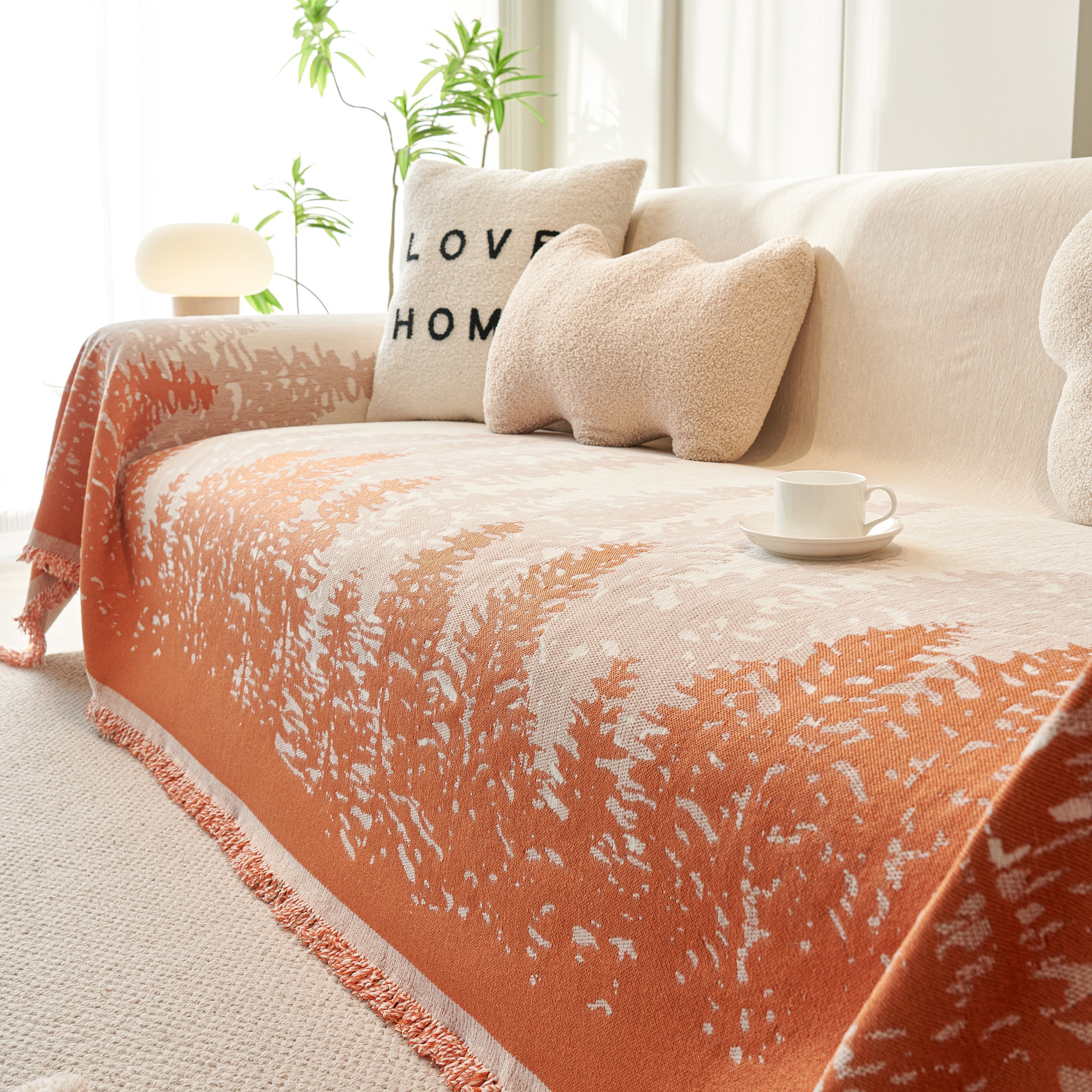 Chenille Grove Sofa Cover Blanket Furniture Protector, Couch Protector Sofa Throw Cover For Couches