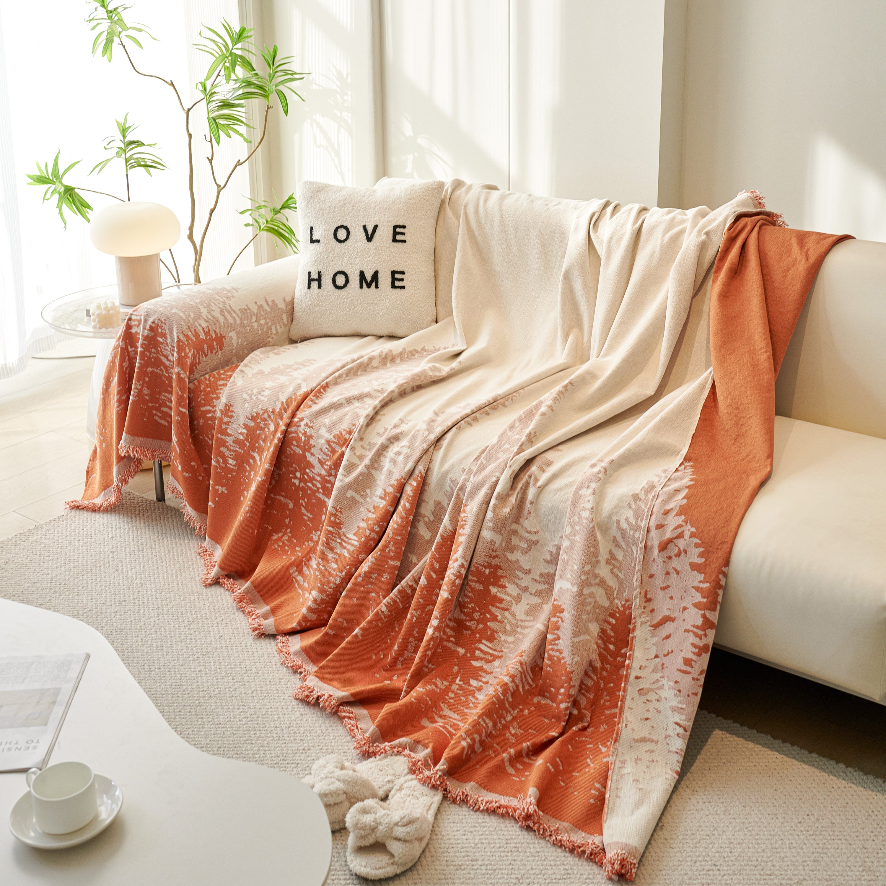 Chenille Grove Sofa Cover Blanket Furniture Protector, Couch Protector Sofa Throw Cover For Couches