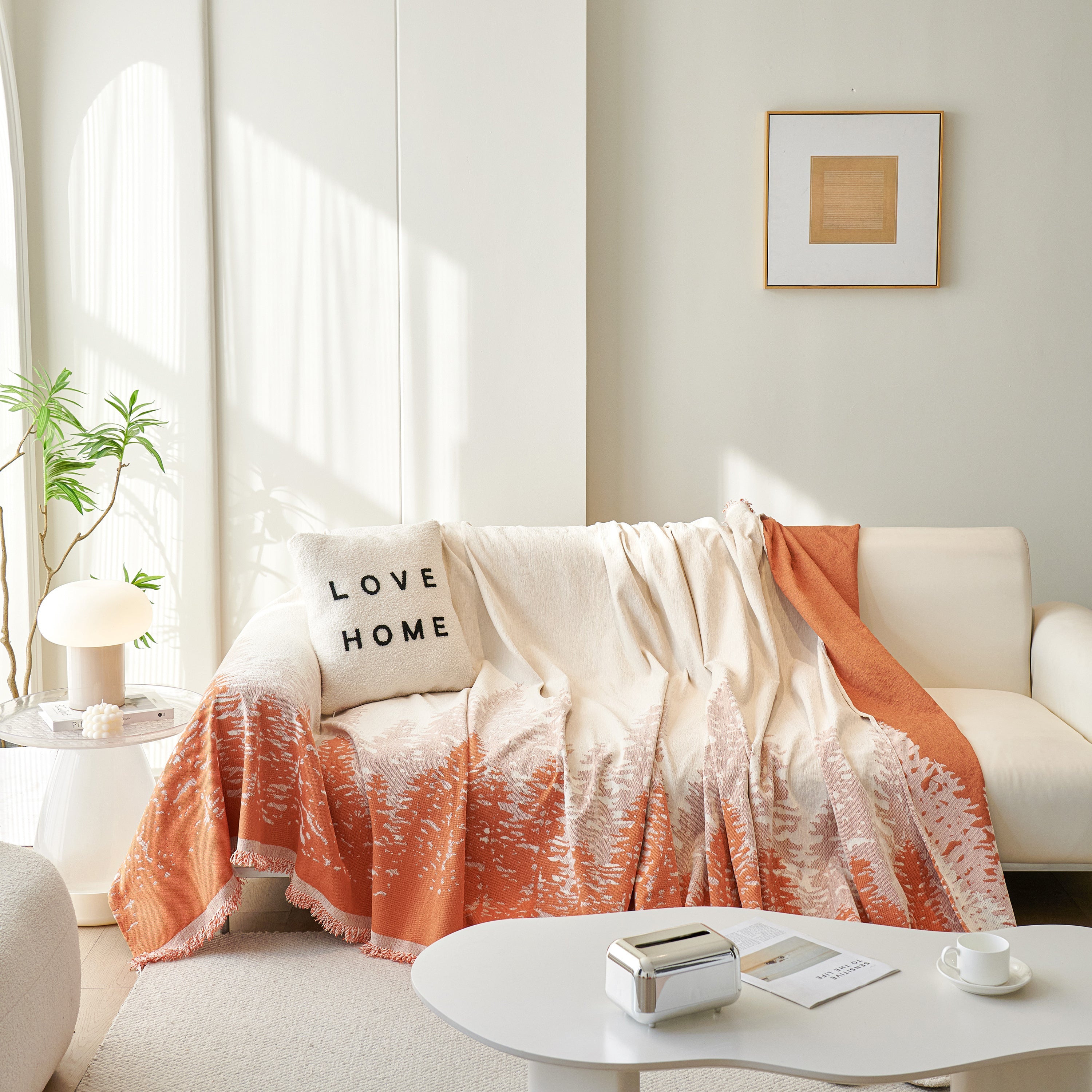 Chenille Grove Sofa Cover Blanket Furniture Protector, Couch Protector Sofa Throw Cover For Couches