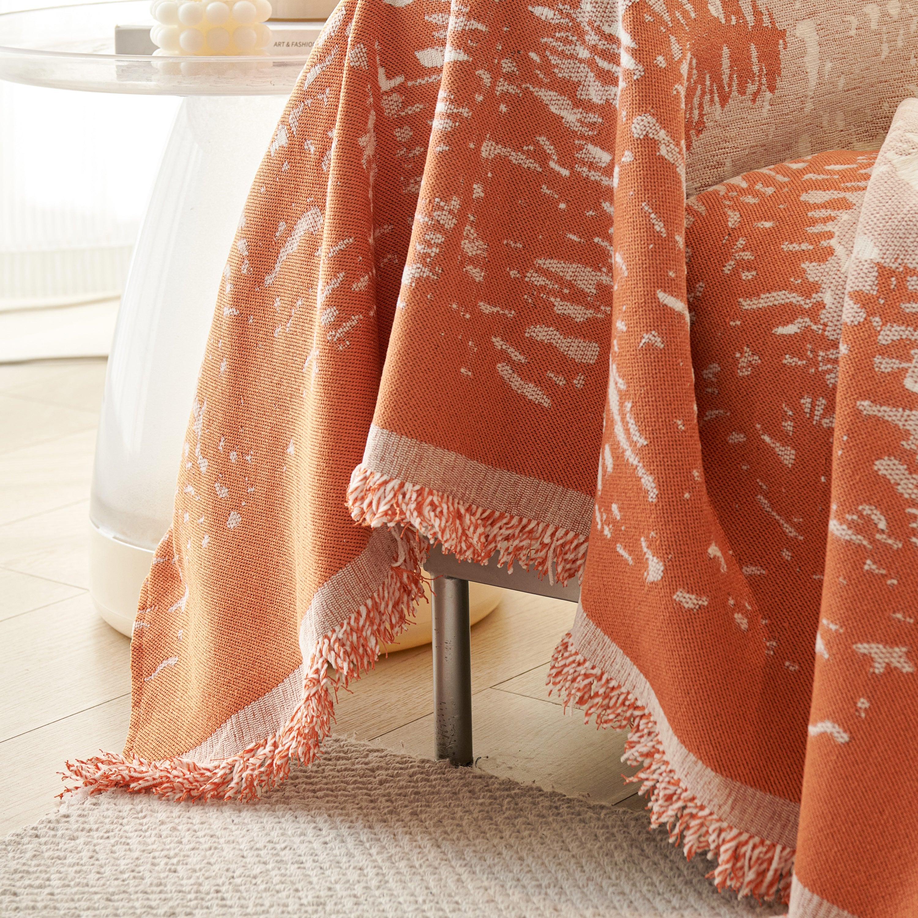 Chenille Grove Sofa Cover Blanket Furniture Protector, Couch Protector Sofa Throw Cover For Couches