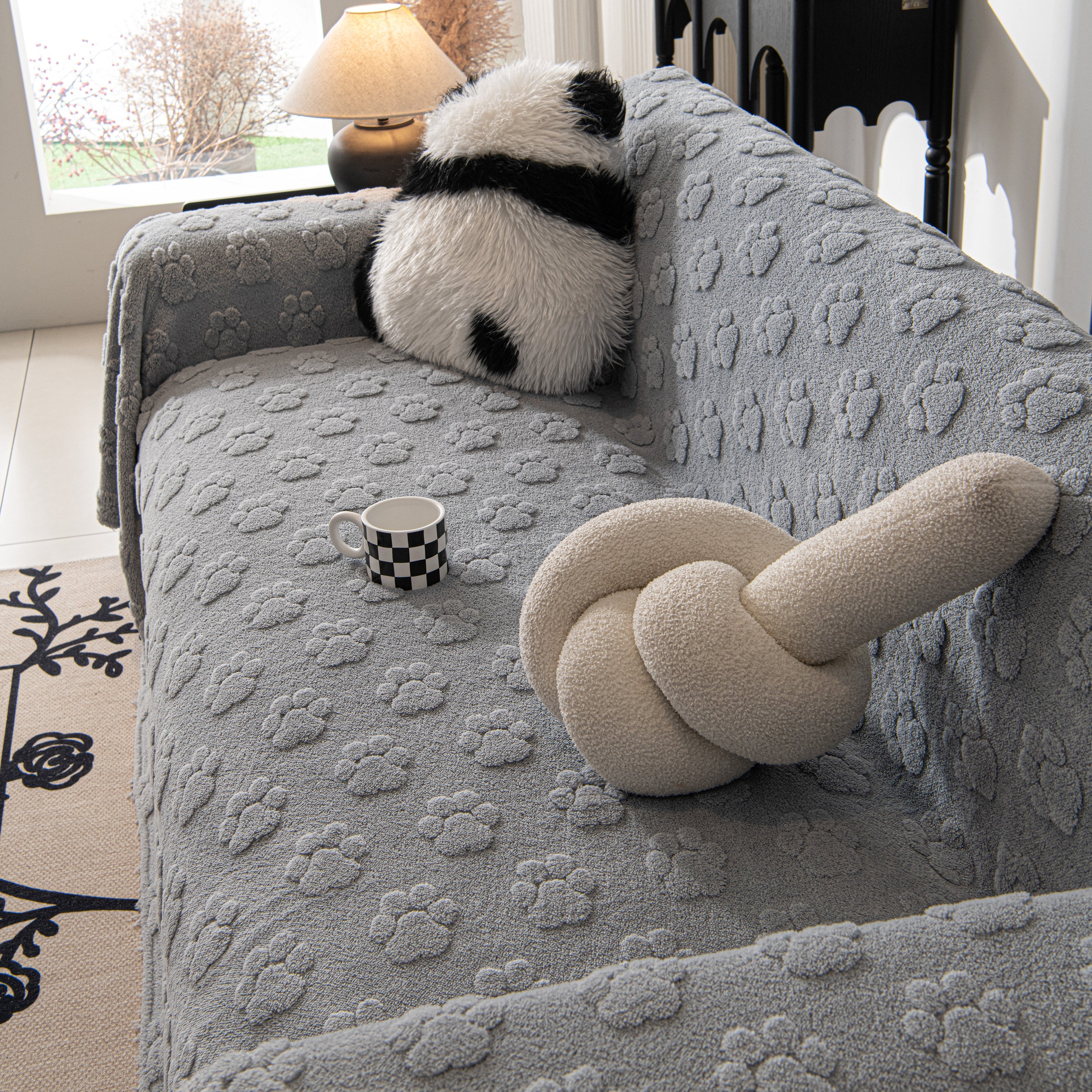 Plush Jacquard Blankets For The Sofa Soft Slipcover Sectional Cover Throws For Sofas
