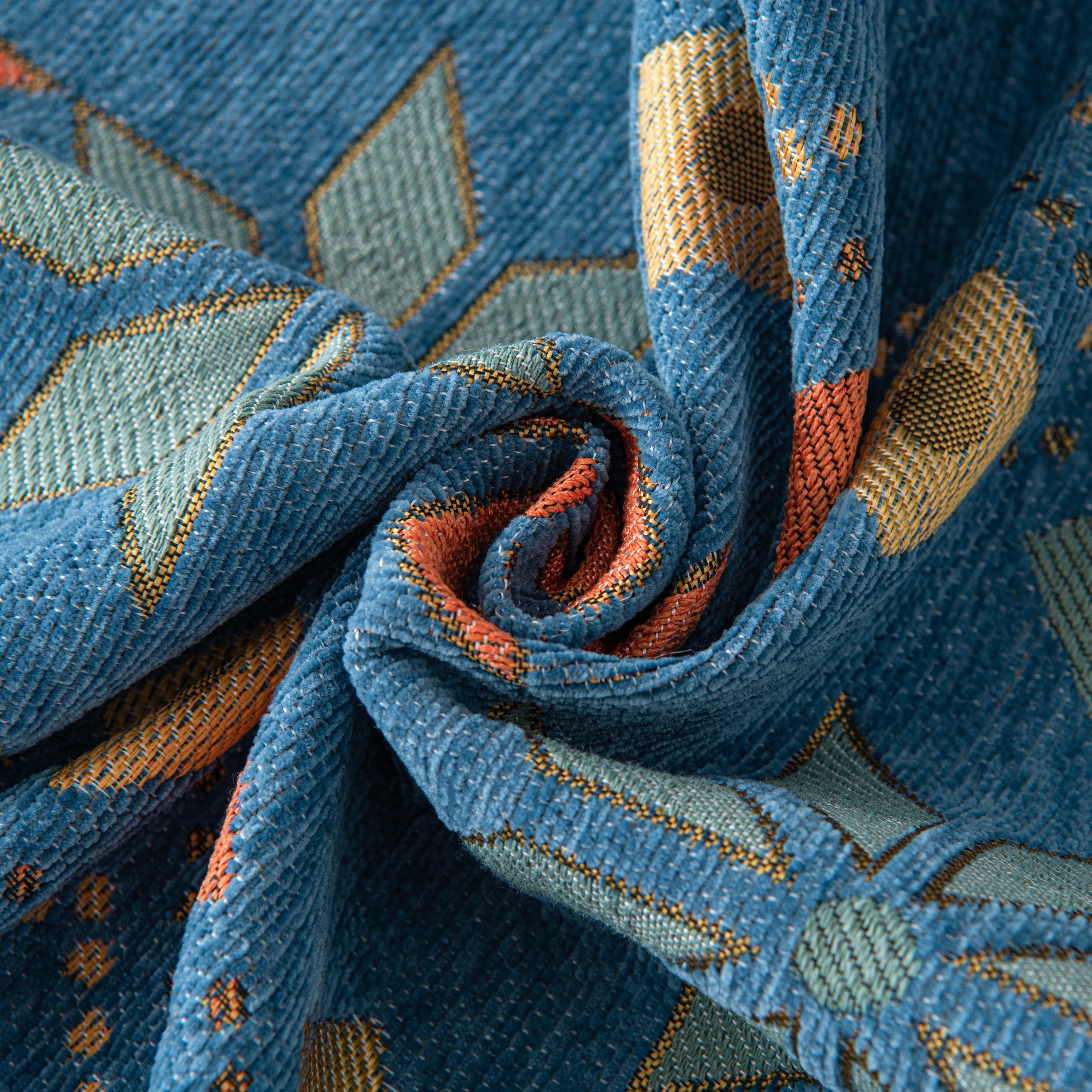 Bohemian Geometric Sofa Throw Cover, Cozy & Protective Ethnic-inspired Couch Cover