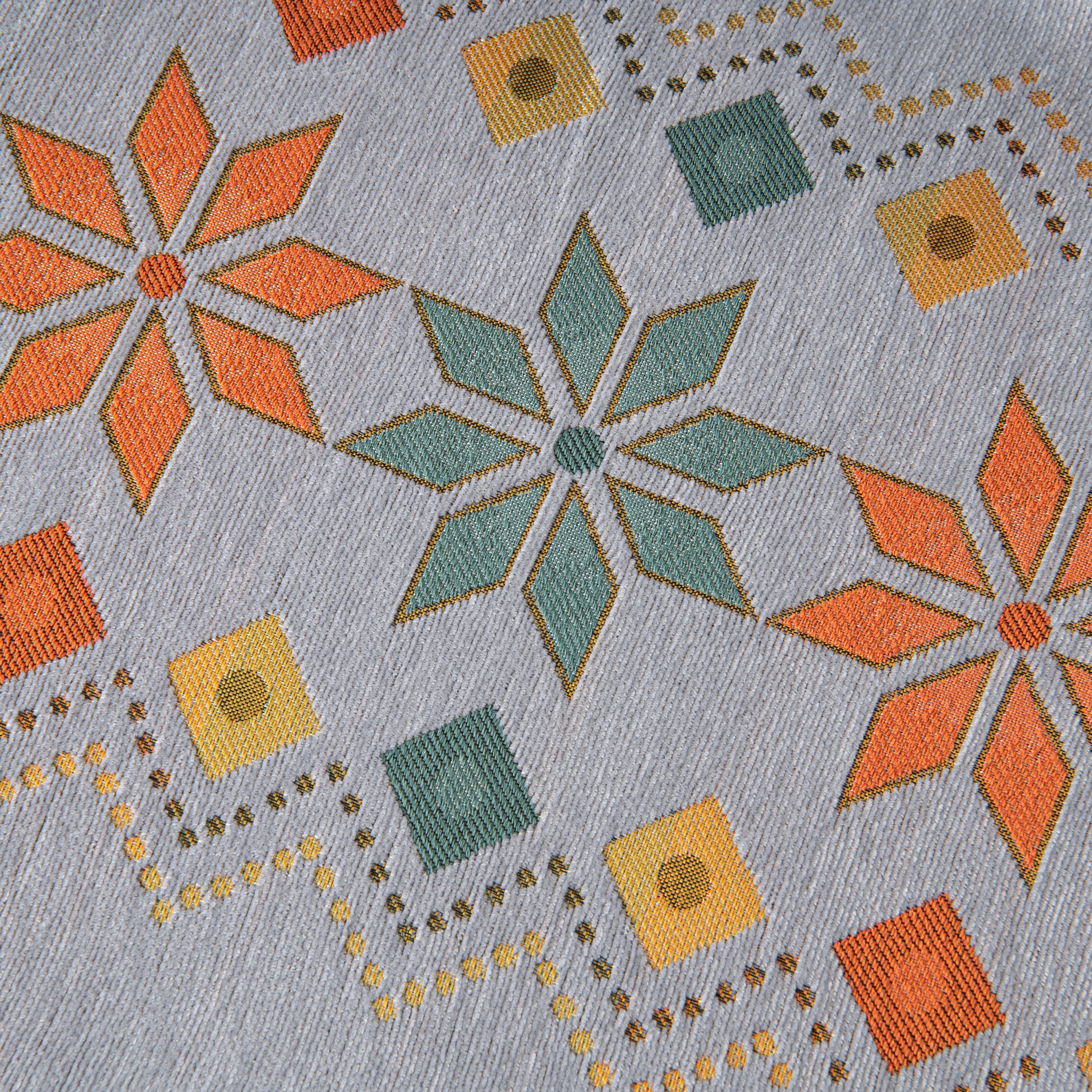 Bohemian Geometric Sofa Throw Cover, Cozy & Protective Ethnic-inspired Couch Cover