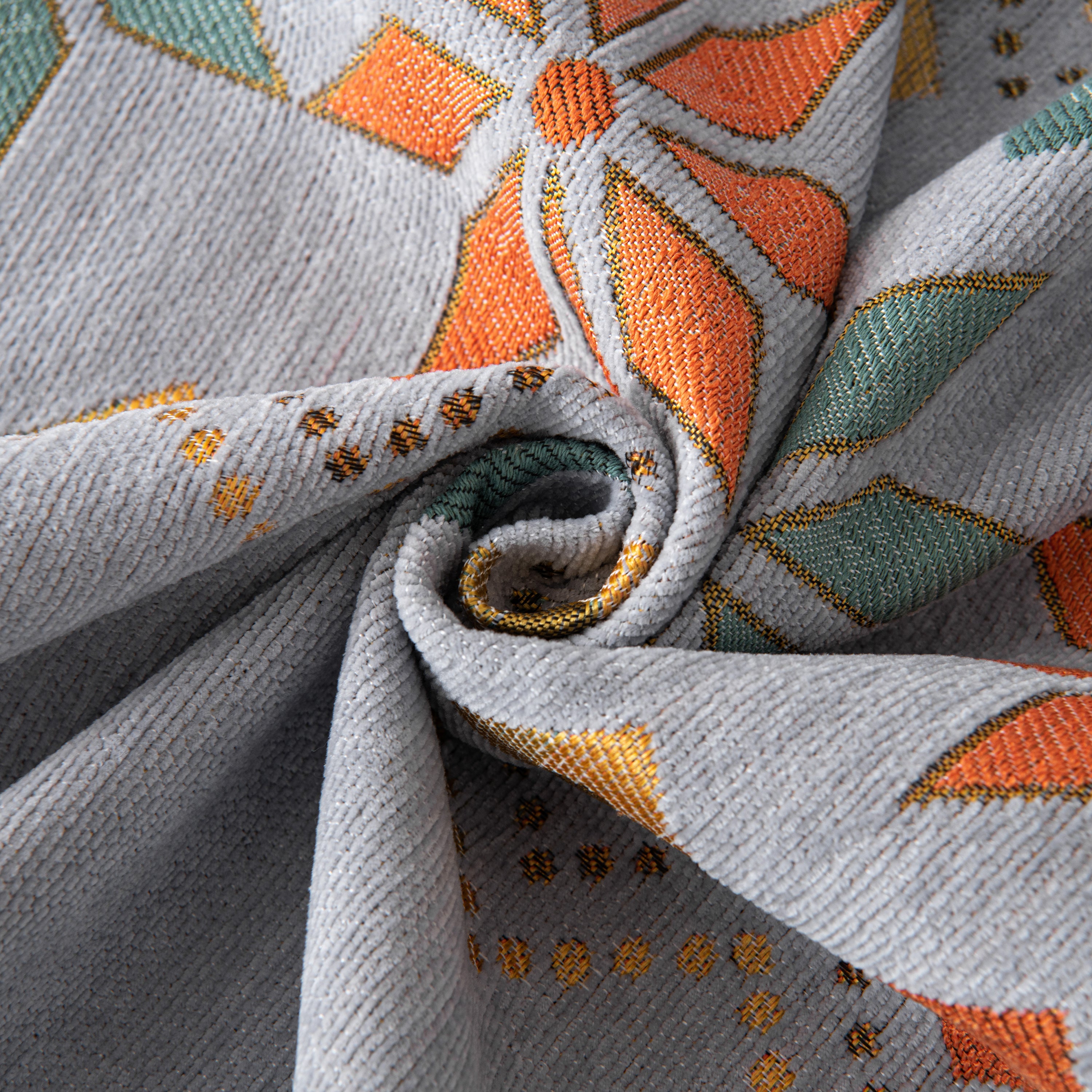 Bohemian Geometric Sofa Throw Cover, Cozy & Protective Ethnic-inspired Couch Cover