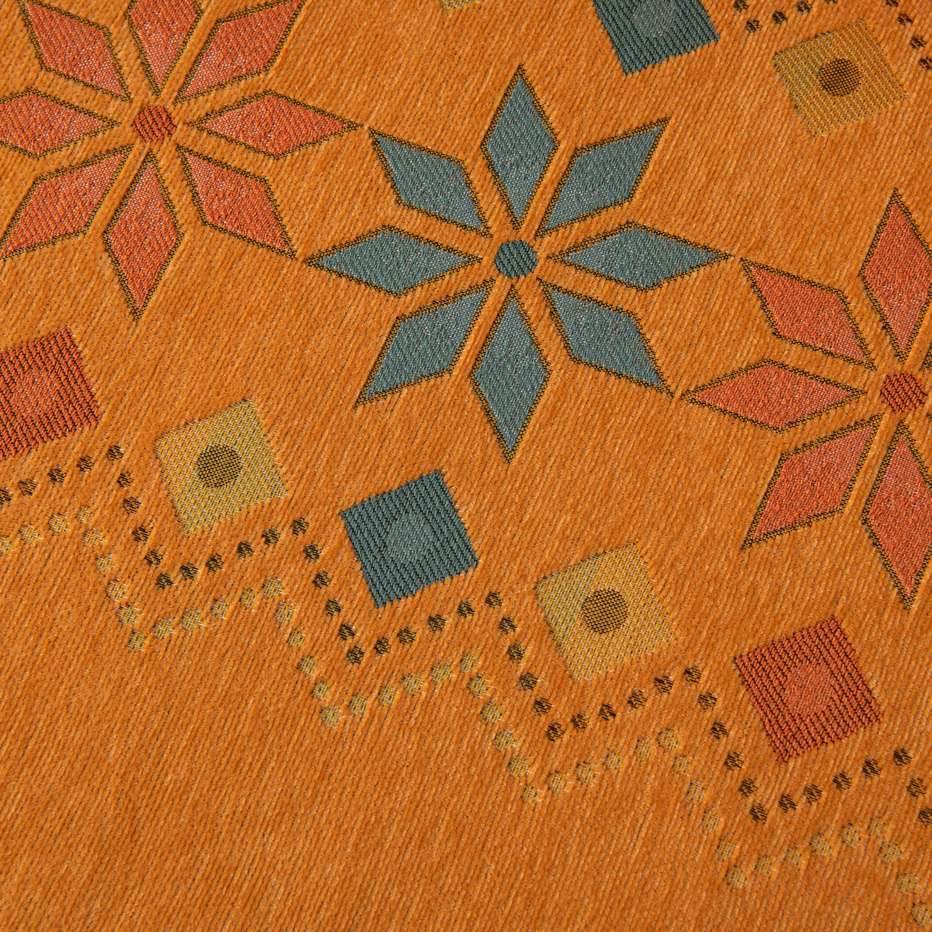 Bohemian Geometric Sofa Throw Cover, Cozy & Protective Ethnic-inspired Couch Cover