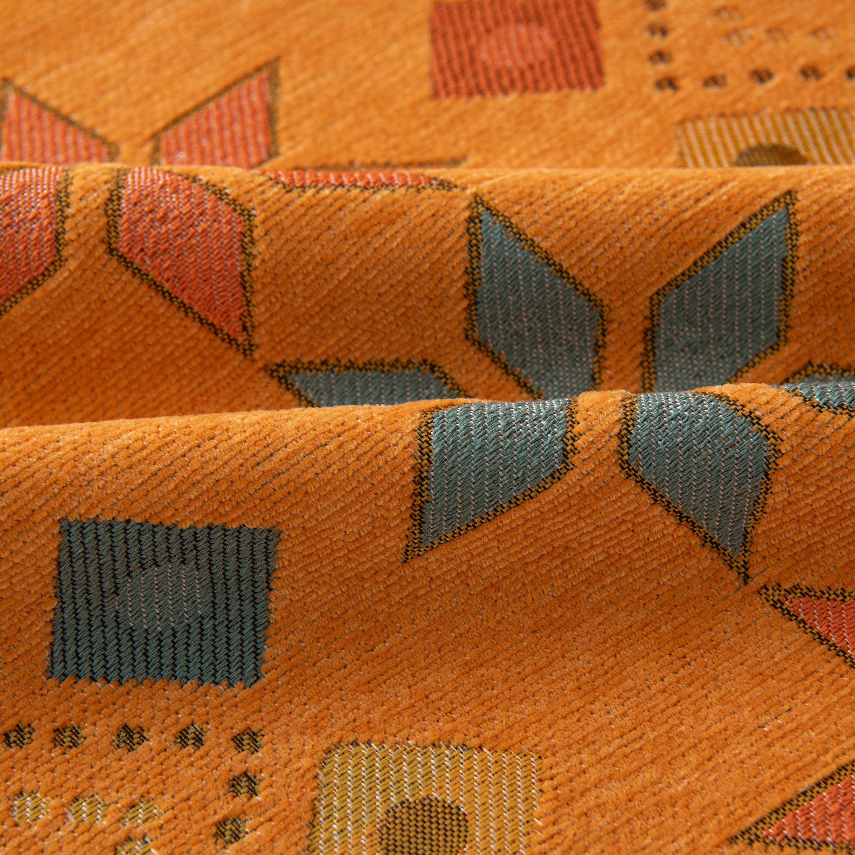 Bohemian Geometric Sofa Throw Cover, Cozy & Protective Ethnic-inspired Couch Cover