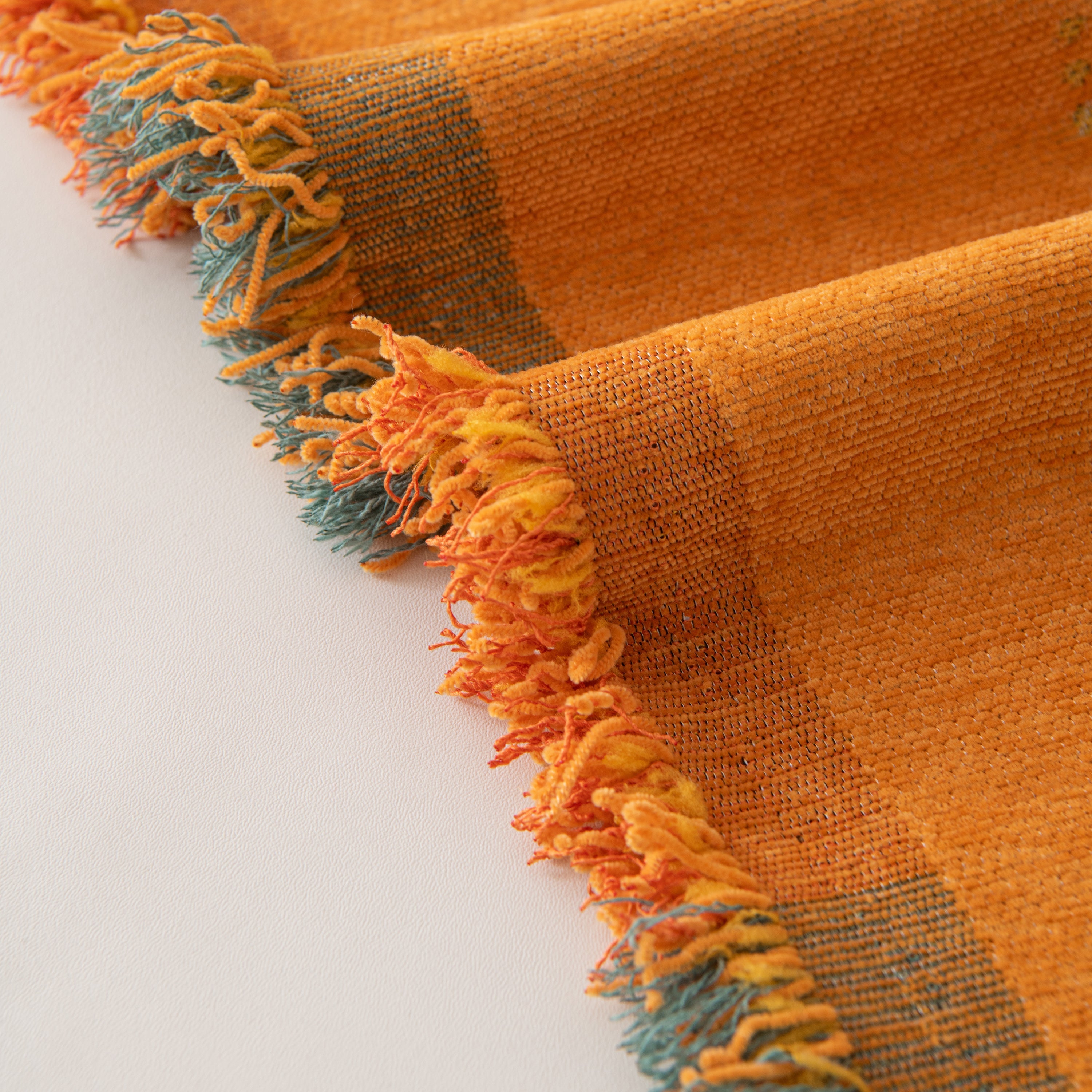 Bohemian Geometric Sofa Throw Cover, Cozy & Protective Ethnic-inspired Couch Cover