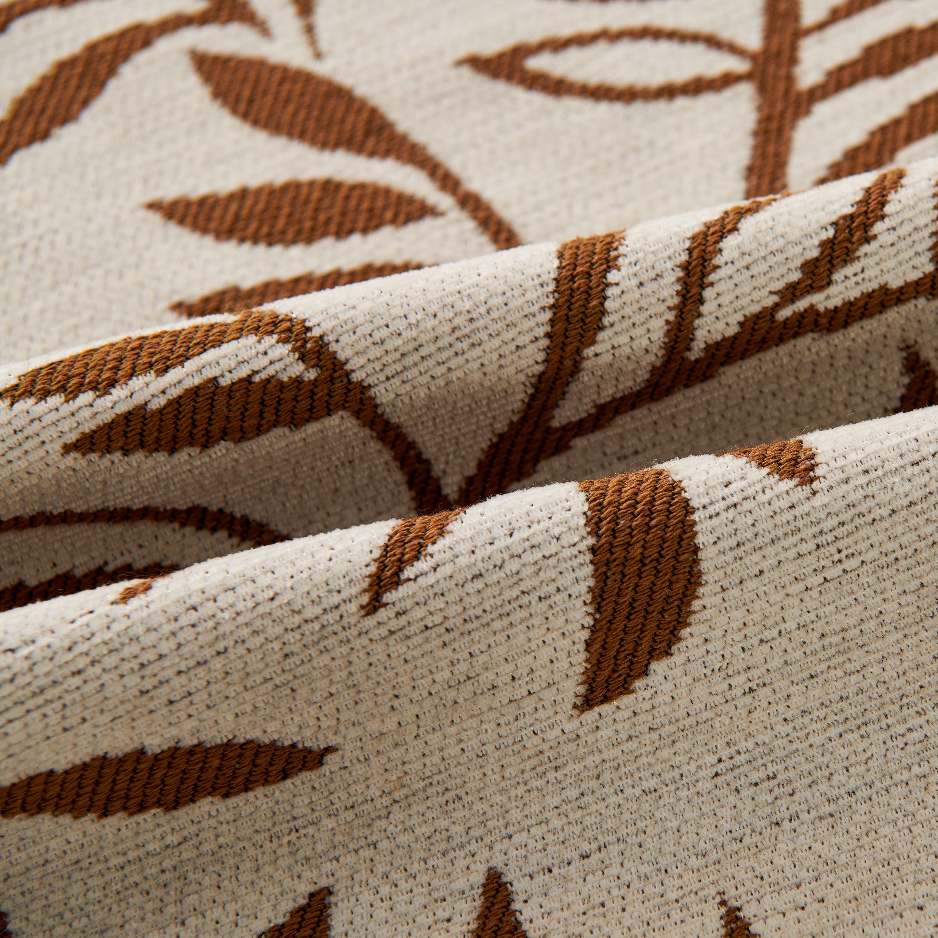 Modern Minimalist Chenille Willow Leaf Pattern Couch Cover Blanket, Luxurious Blankets For The Sofa