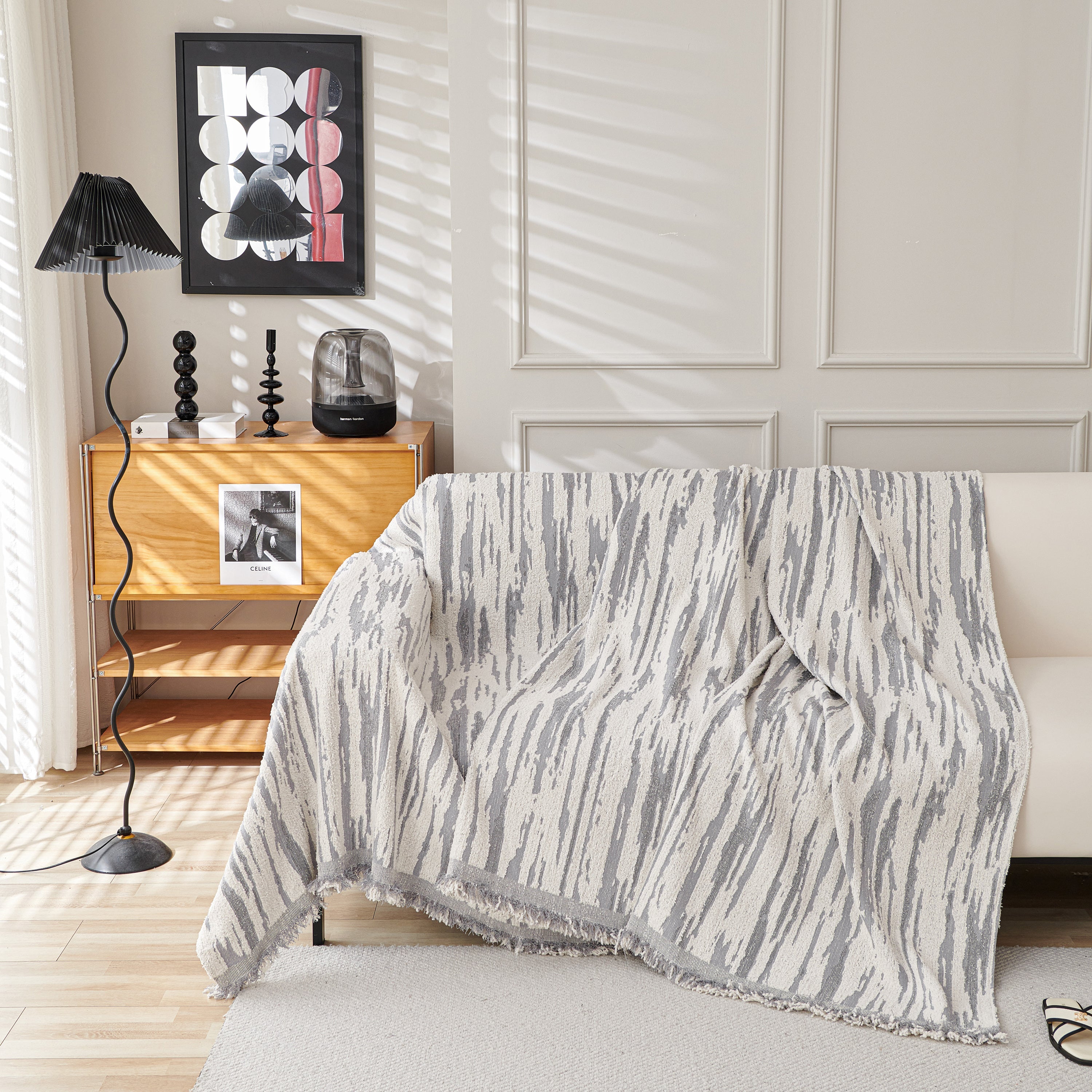 Reversible Sofa Throw Blanket, Couch Cover Sofa Slipcover For Most Shape Sofas
