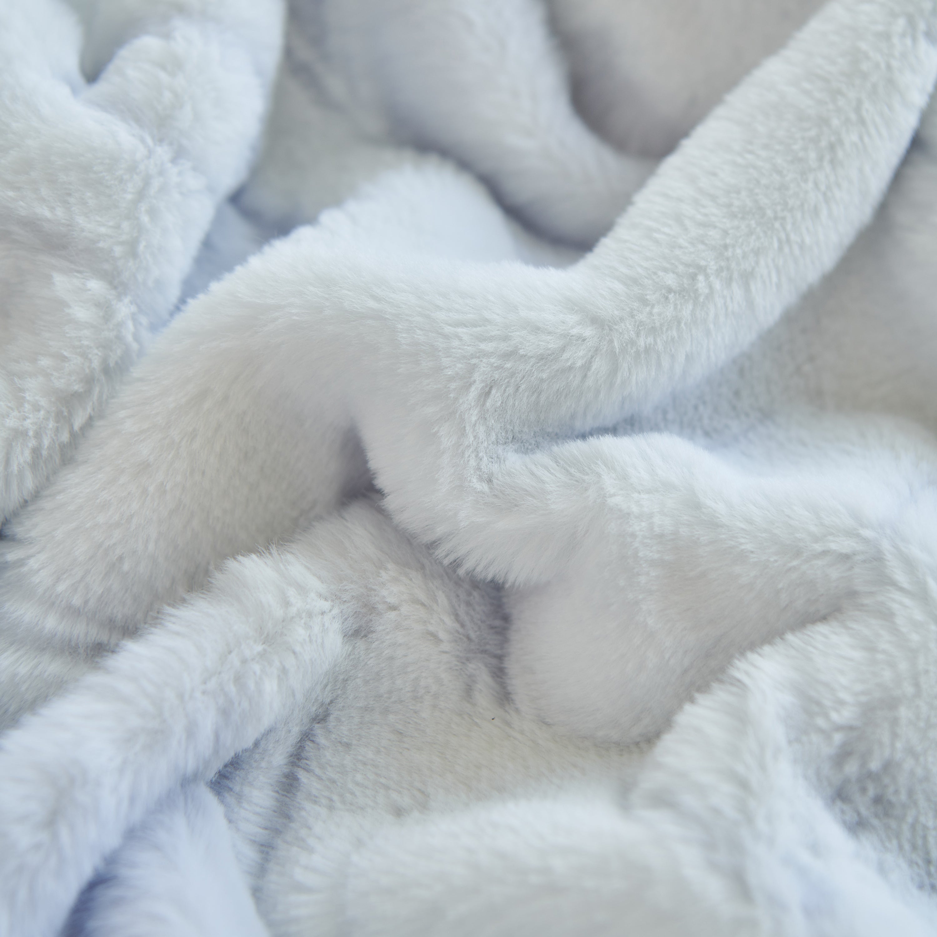 Plush Faux Fur Warm Sofa Cover With Waves Jacquard Textured Throw Blankets For Couch