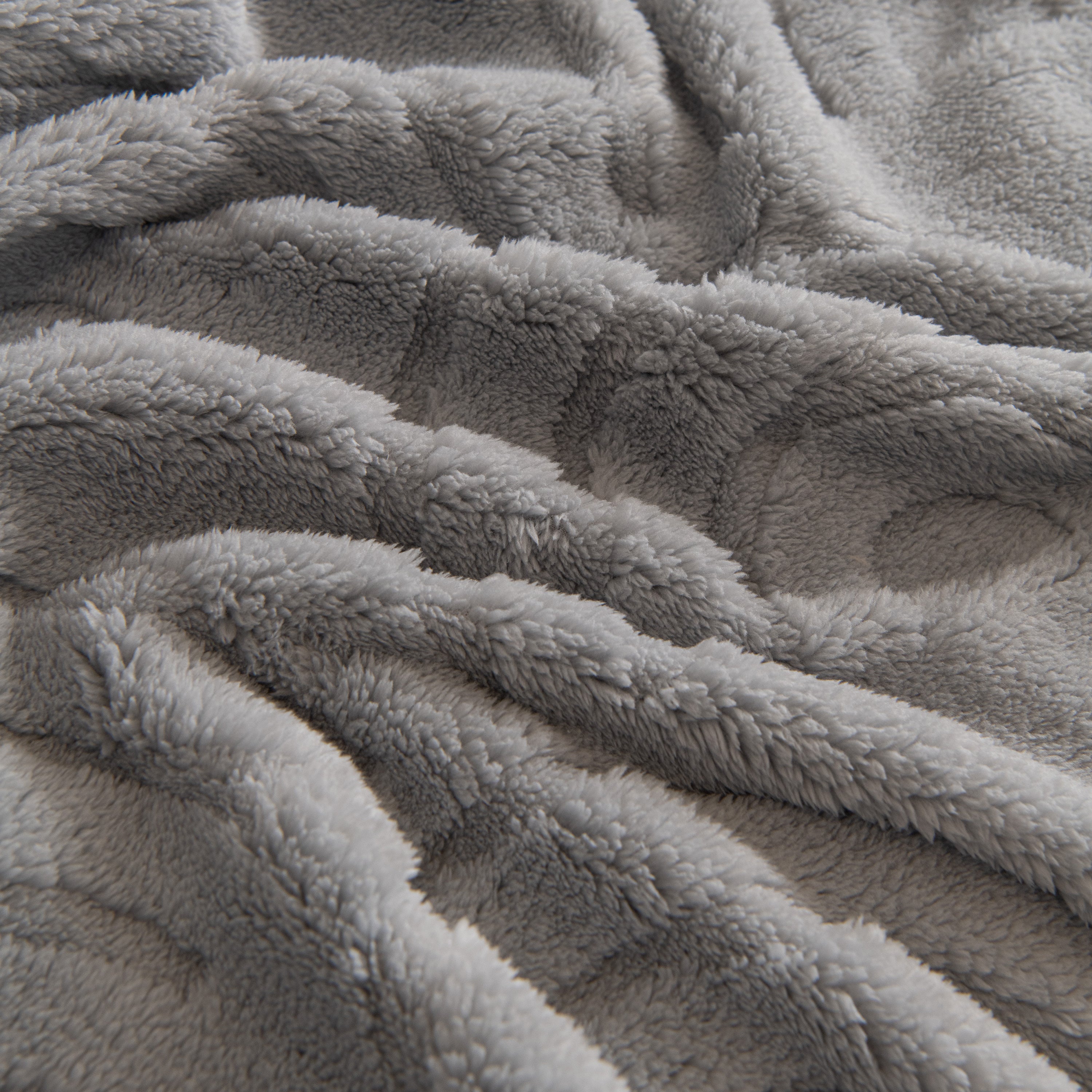 Plush Warm Decor Couch Cover Soft Jacquard Fleece Throw Blankets For Bed Couch Sofa Chair
