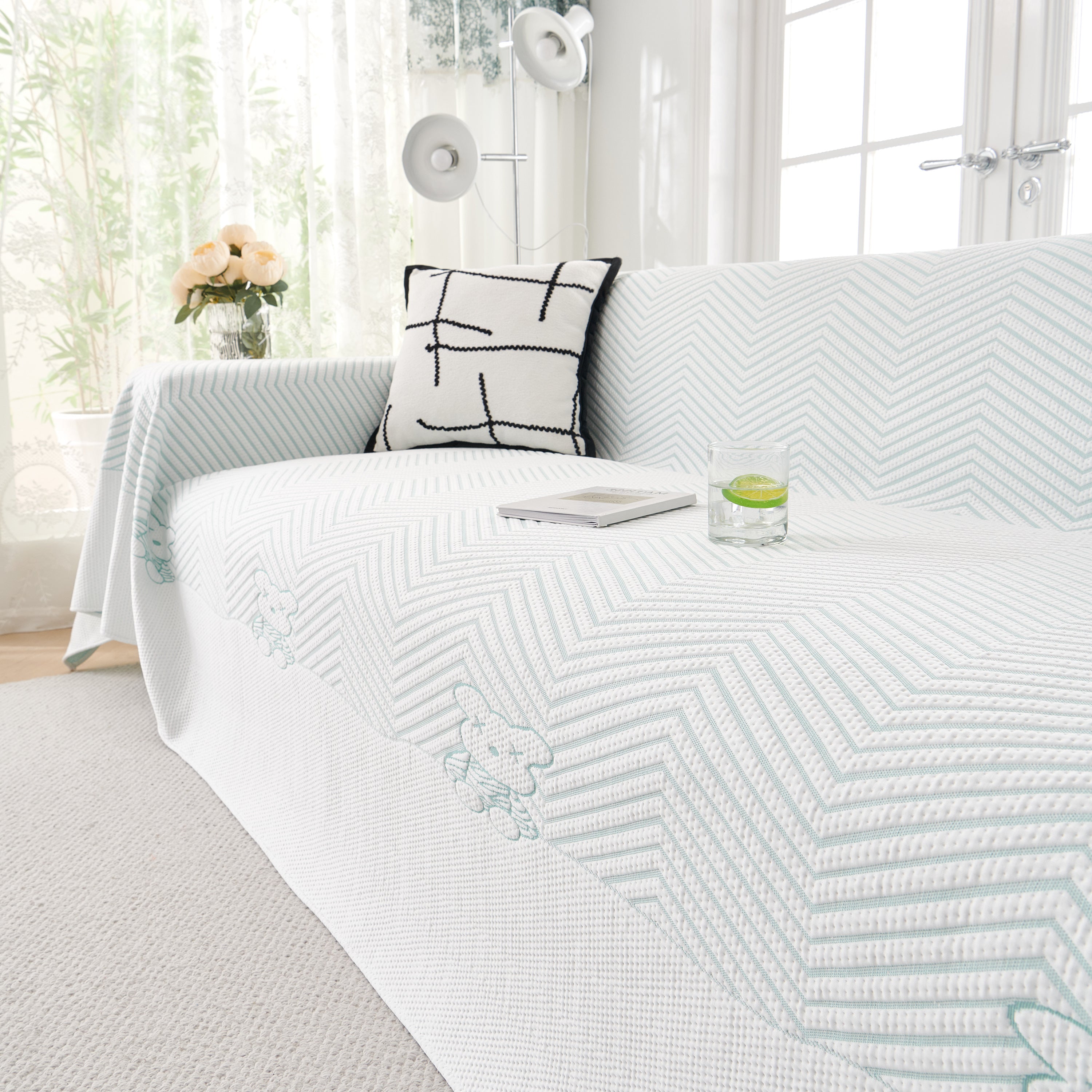 Cool Summer Blanket For Couches Soft Comfy Lightweight Cooling Sofa Blankets Cover