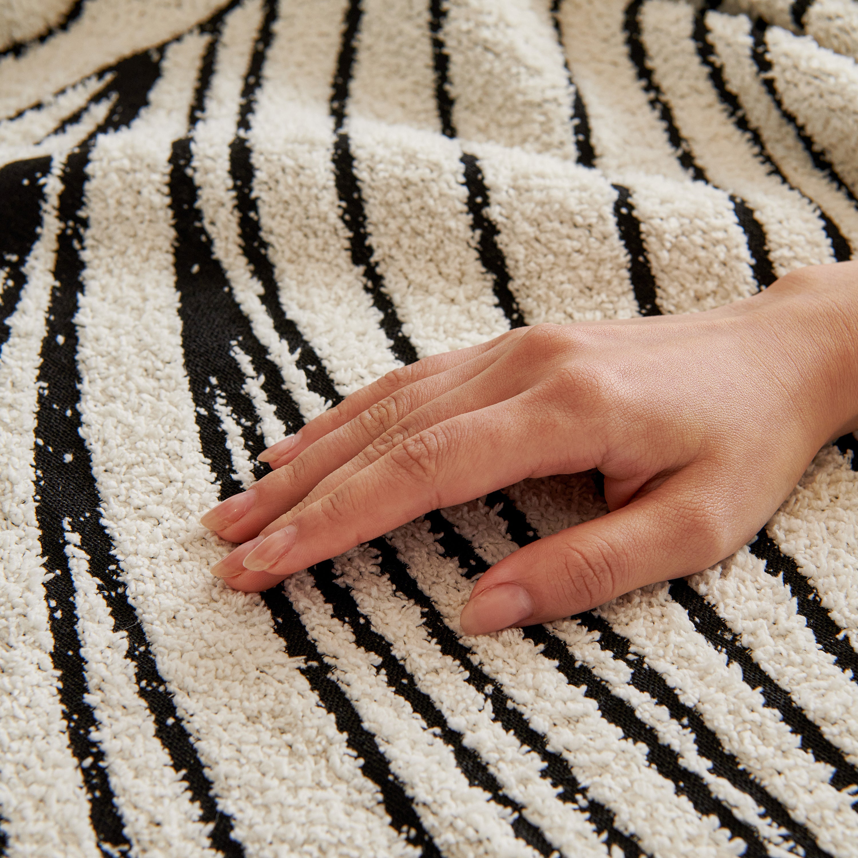 Cozy Striped Sofa Throw Blanket L Shaped Sectional Couch Covers Luxury Throws For Sofas
