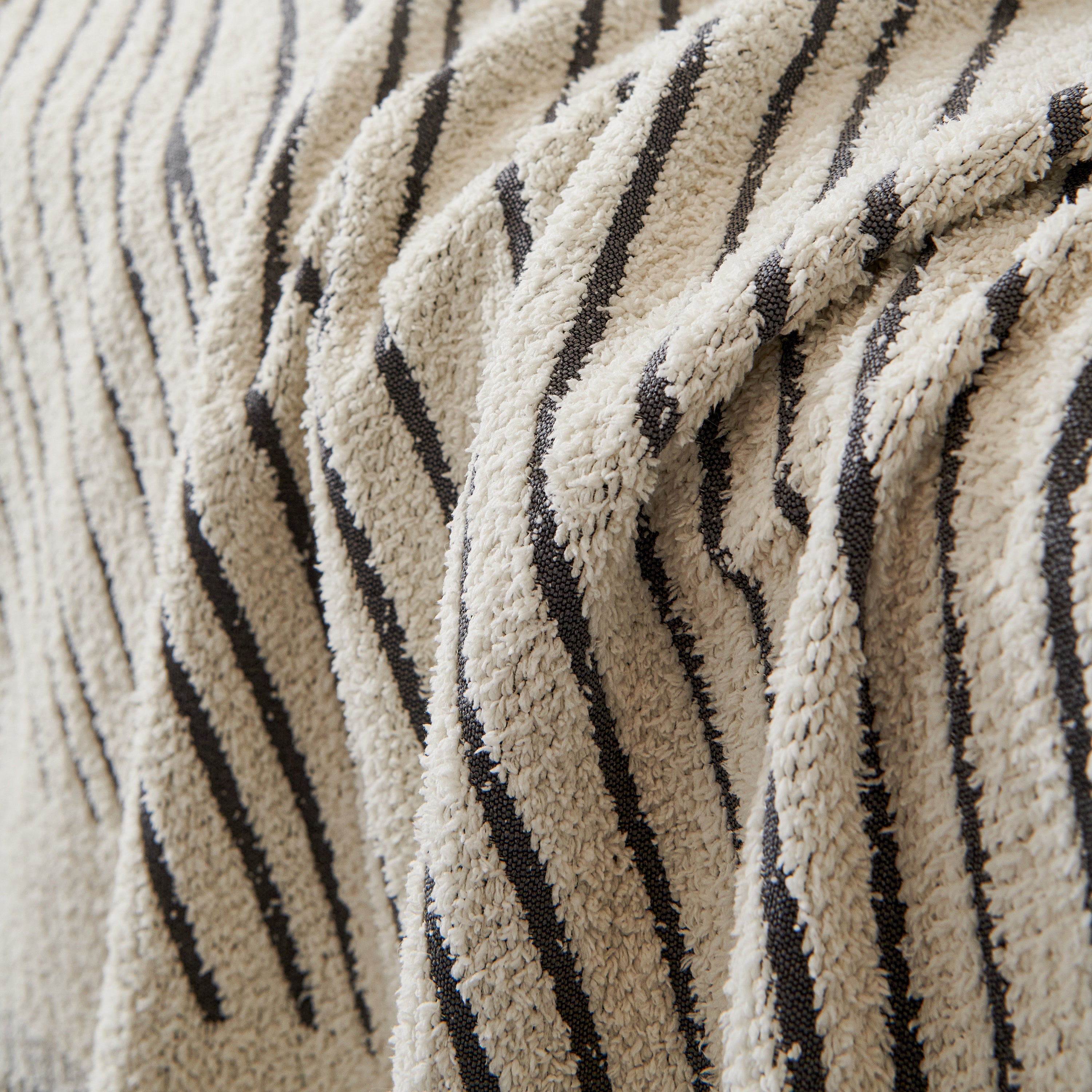 Cozy Striped Sofa Throw Blanket L Shaped Sectional Couch Covers Luxury Throws For Sofas