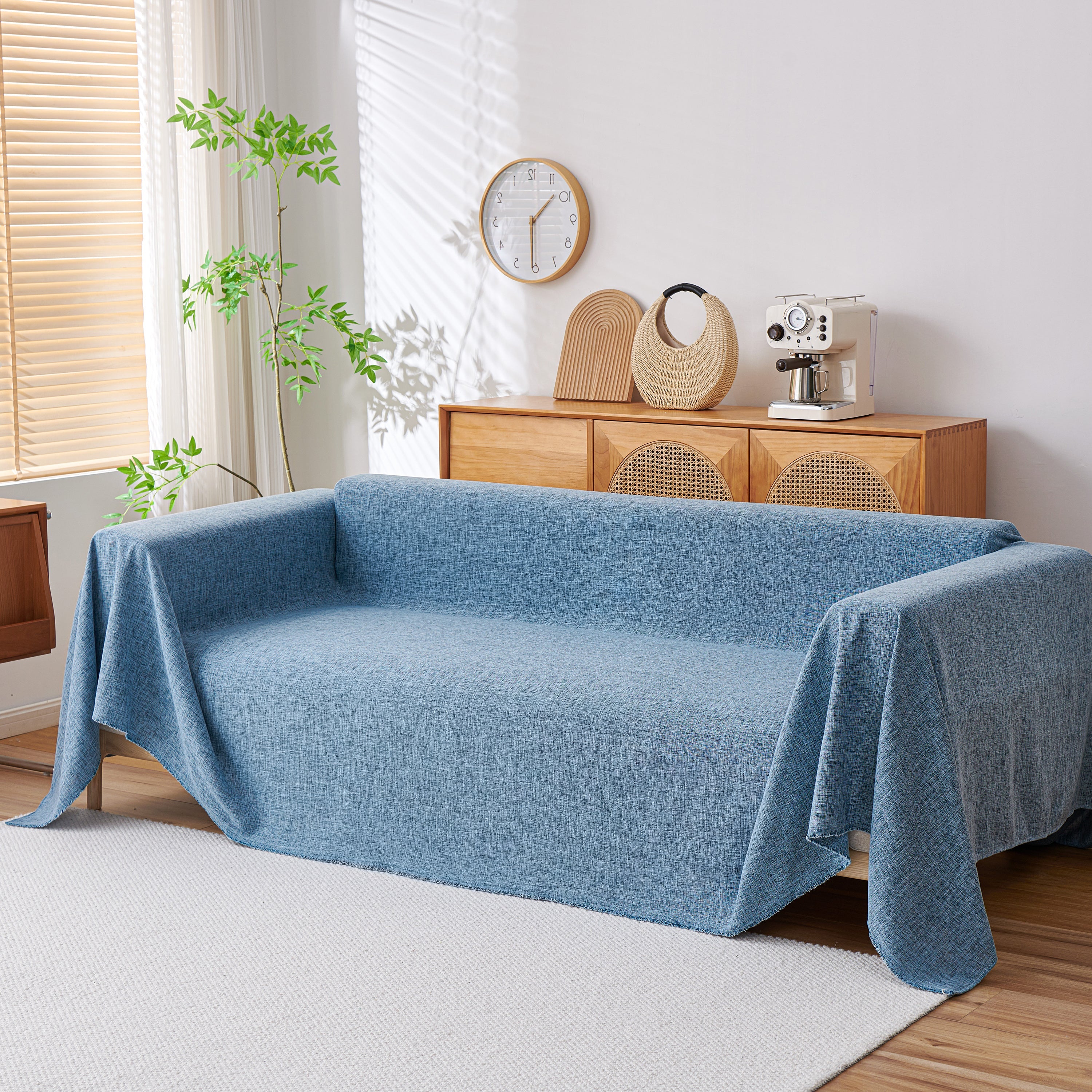 Sofa Slipcovers Cotton Sheet Blanket, Furniture Decor Pet Protector Stylish Throws For Sectional Couch