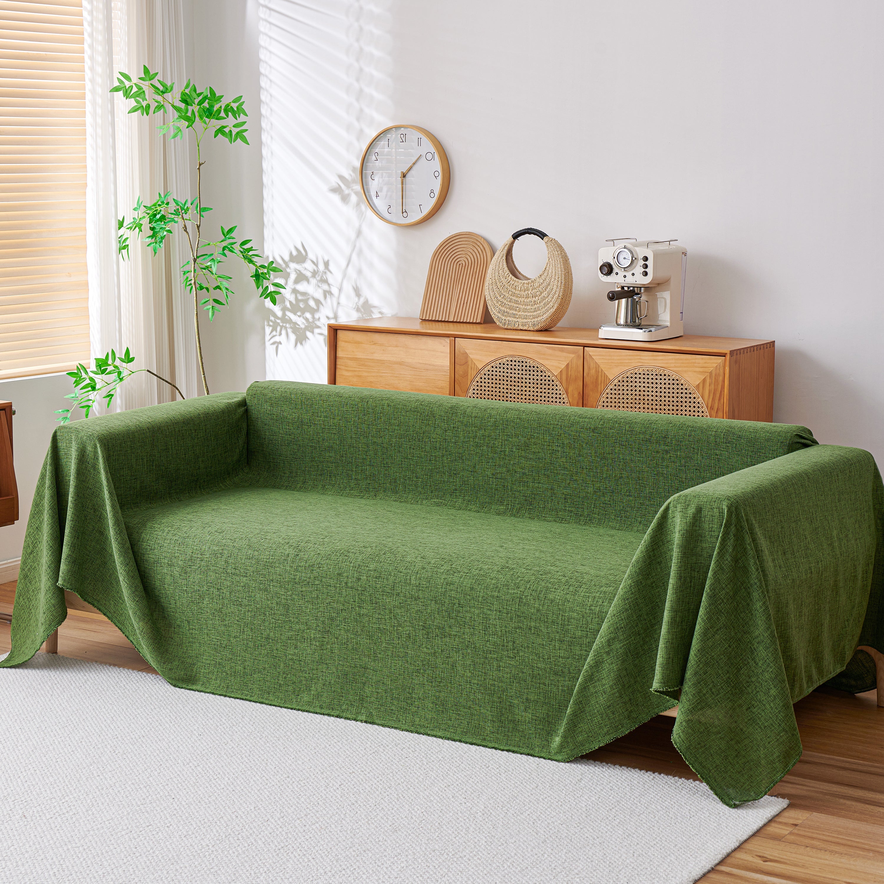 Sofa Slipcovers Cotton Sheet Blanket, Furniture Decor Pet Protector Stylish Throws For Sectional Couch