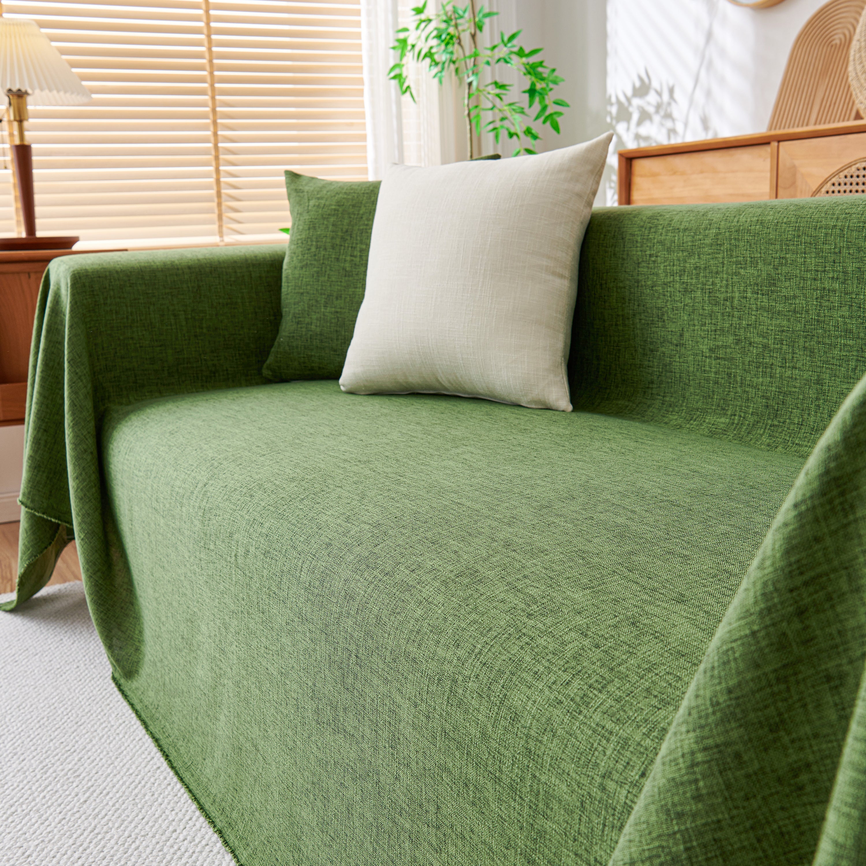 Sofa Slipcovers Cotton Sheet Blanket, Furniture Decor Pet Protector Stylish Throws For Sectional Couch