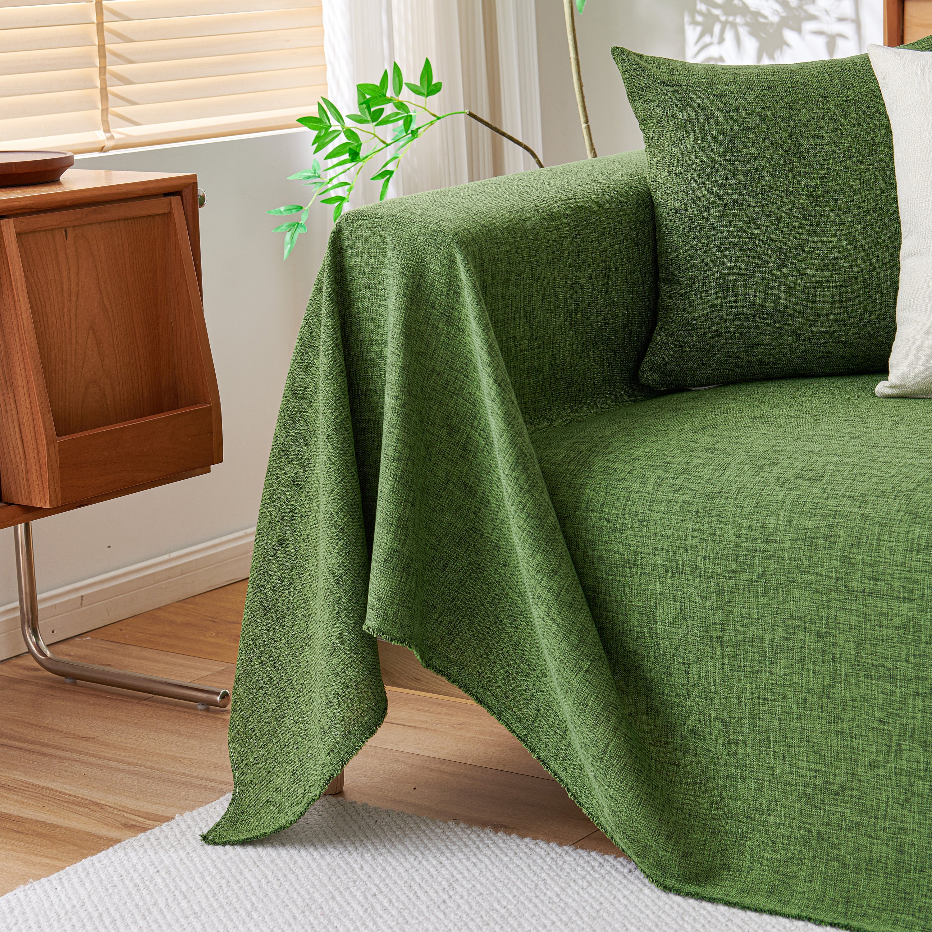 Sofa Slipcovers Cotton Sheet Blanket, Furniture Decor Pet Protector Stylish Throws For Sectional Couch