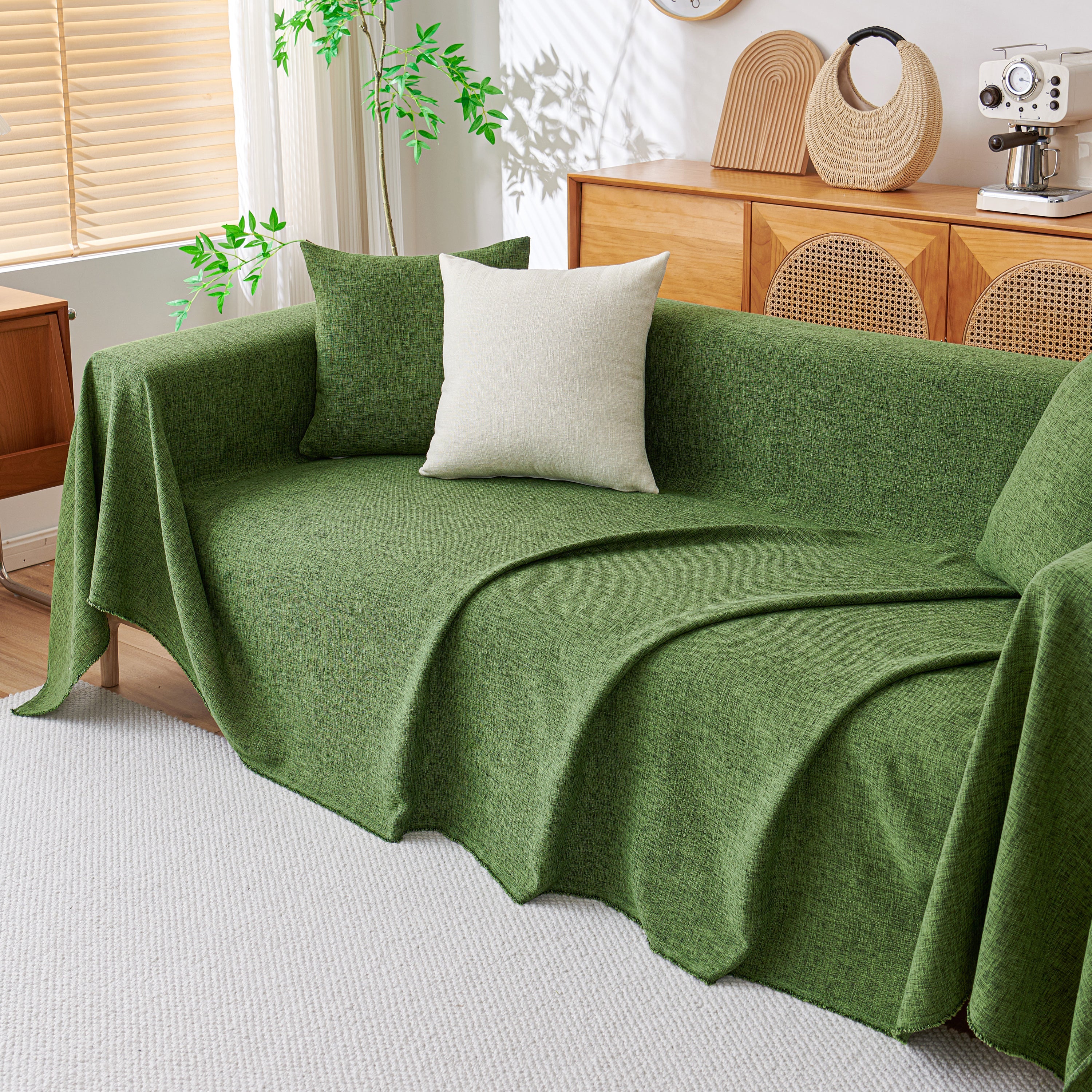 Sofa Slipcovers Cotton Sheet Blanket, Furniture Decor Pet Protector Stylish Throws For Sectional Couch