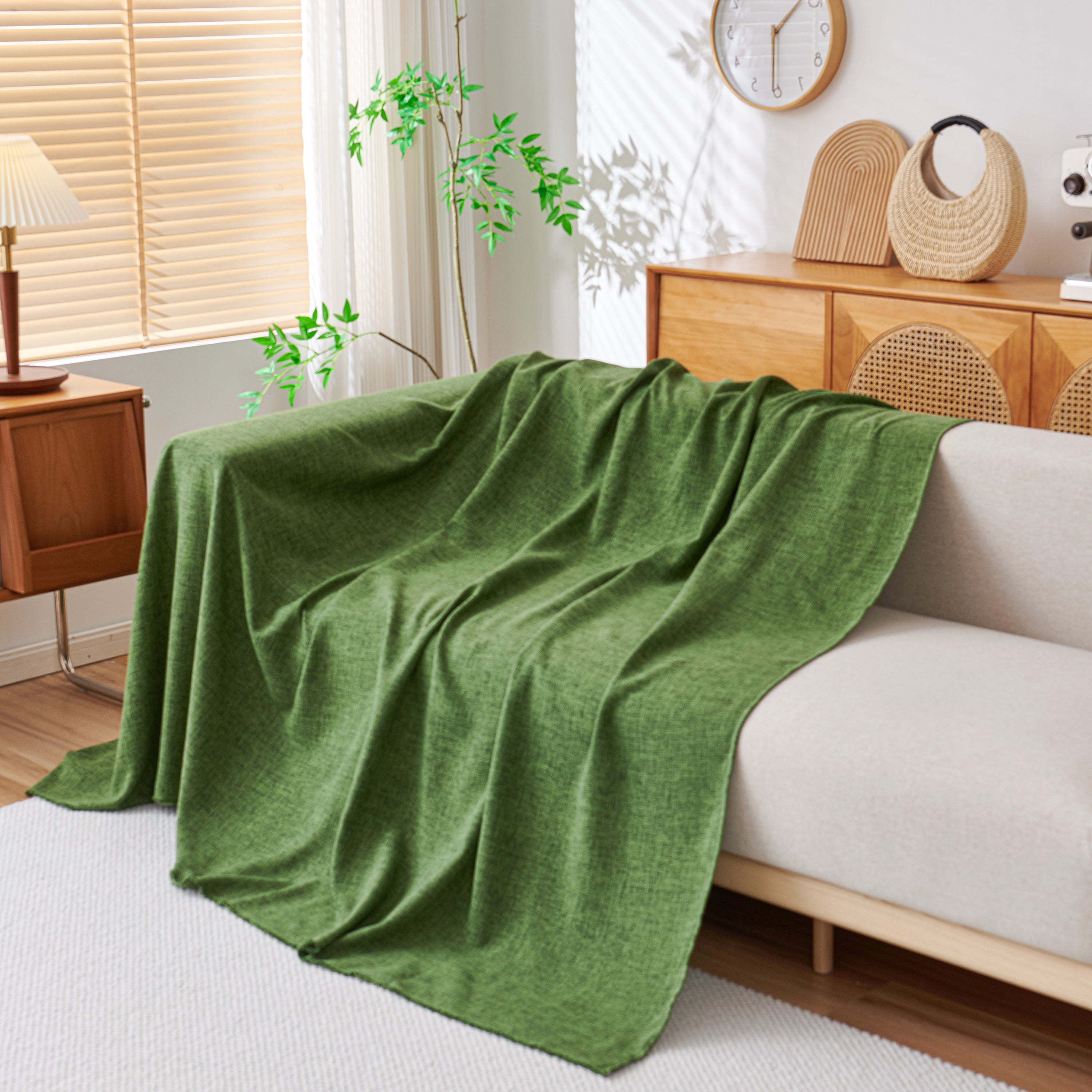 Sofa Slipcovers Cotton Sheet Blanket, Furniture Decor Pet Protector Stylish Throws For Sectional Couch