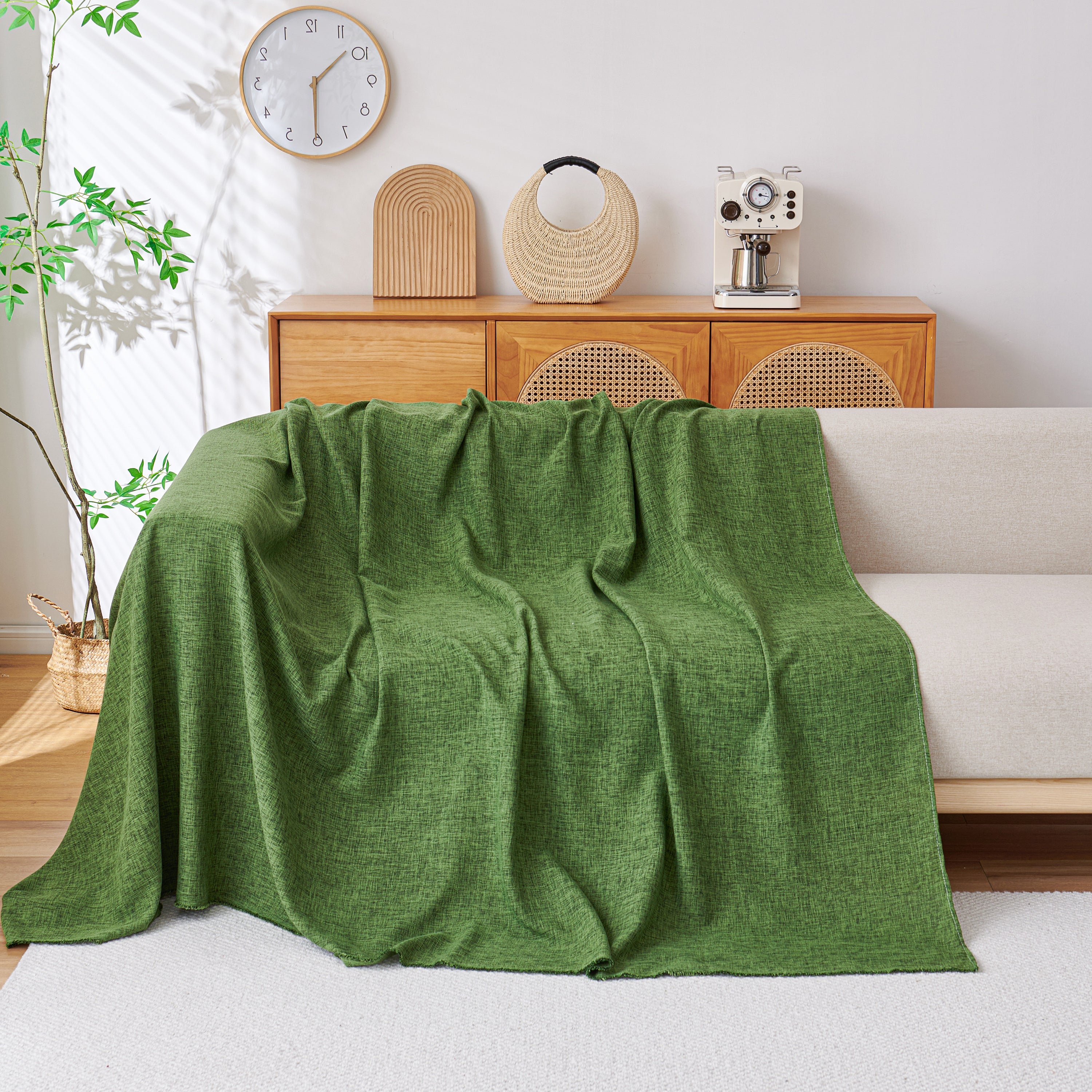 Sofa Slipcovers Cotton Sheet Blanket, Furniture Decor Pet Protector Stylish Throws For Sectional Couch