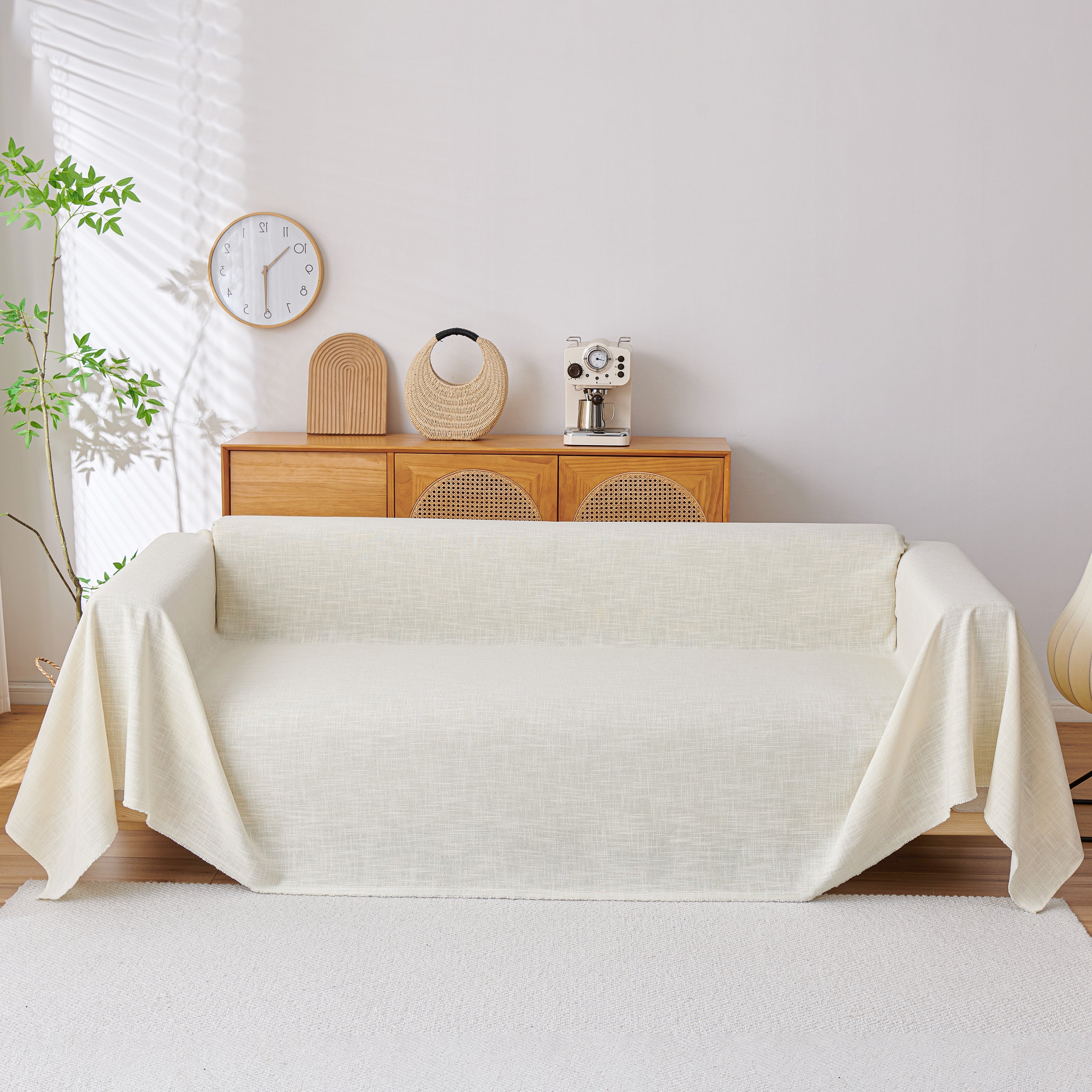 Sofa Slipcovers Cotton Sheet Blanket, Furniture Decor Pet Protector Stylish Throws For Sectional Couch