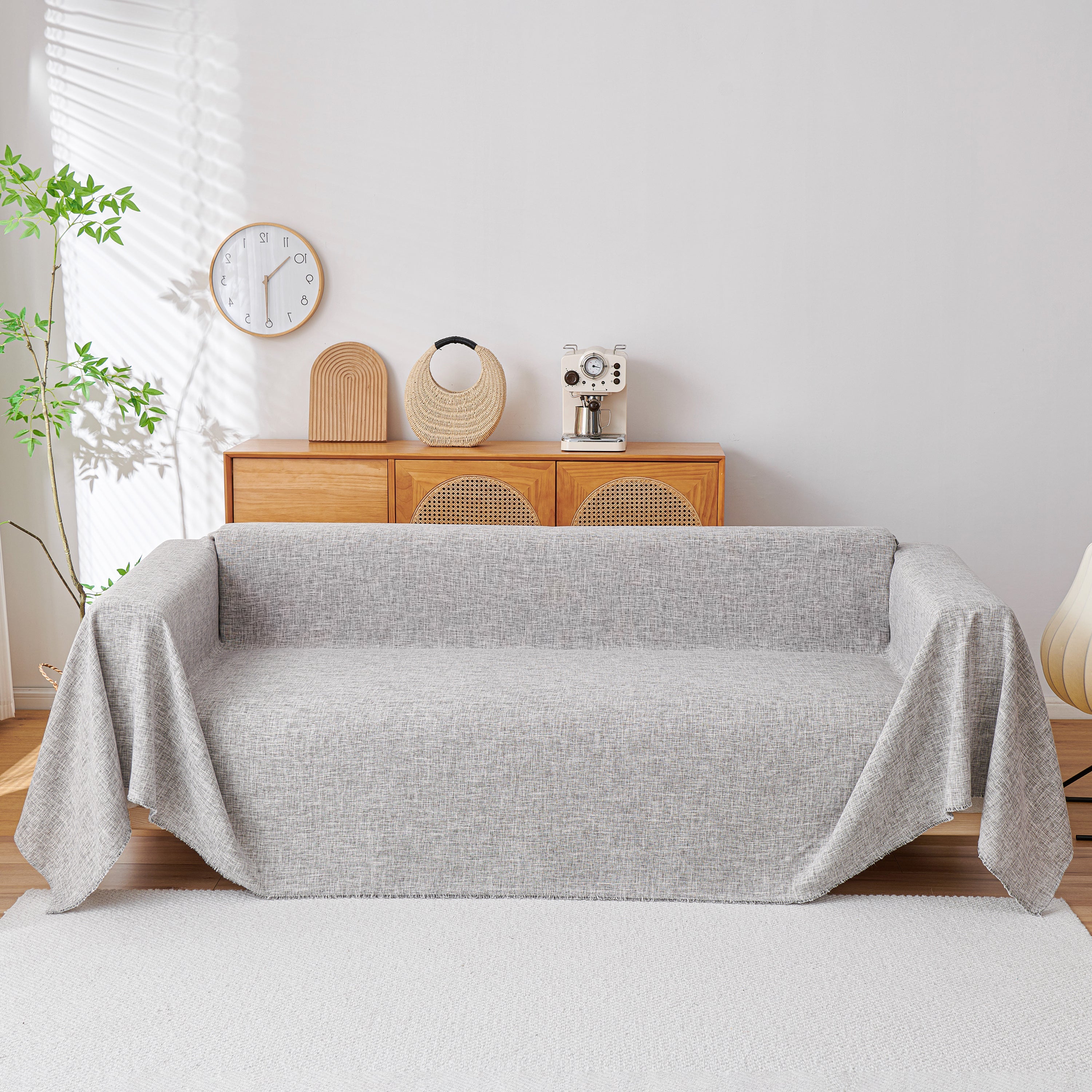 Sofa Slipcovers Cotton Sheet Blanket, Furniture Decor Pet Protector Stylish Throws For Sectional Couch