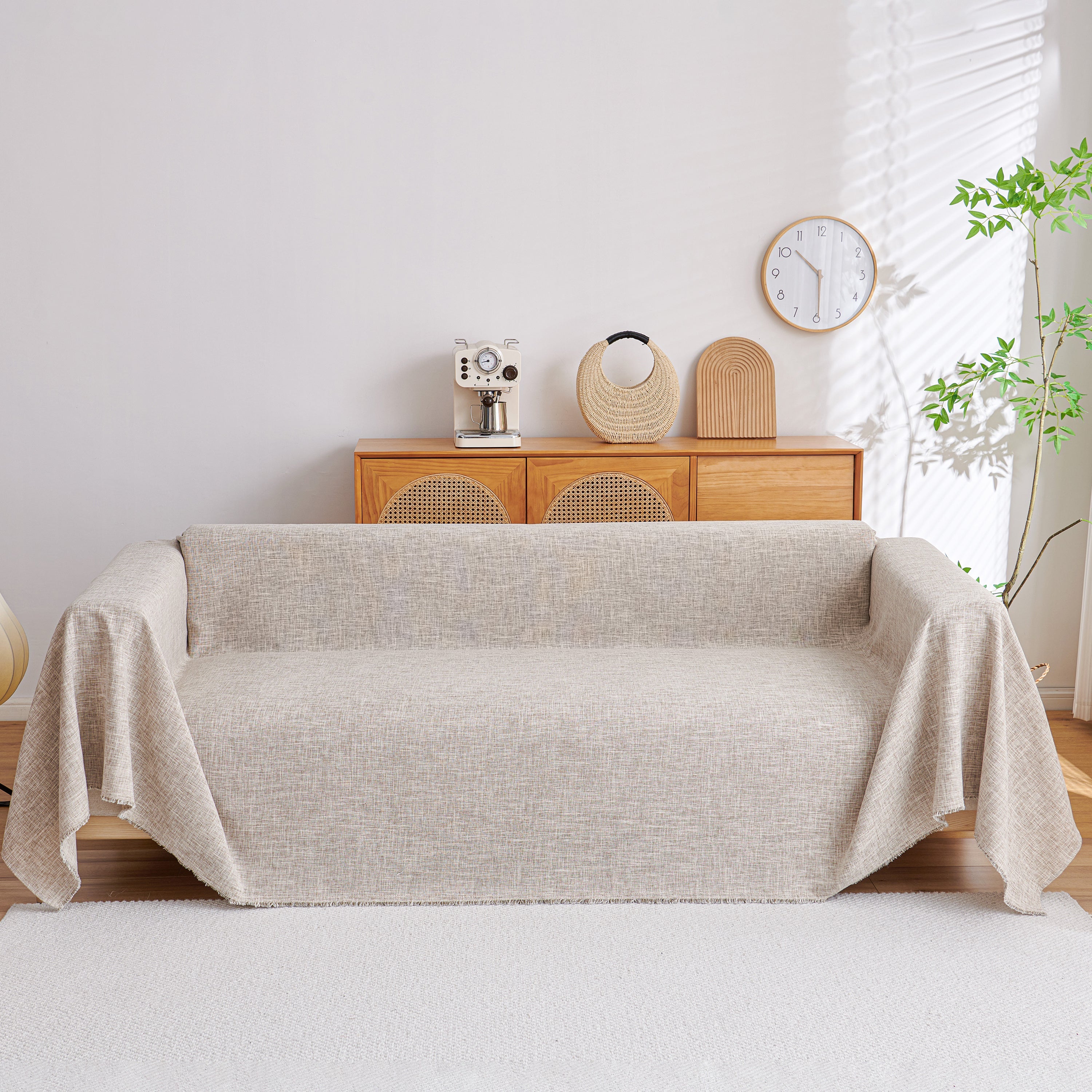 Sofa Slipcovers Cotton Sheet Blanket, Furniture Decor Pet Protector Stylish Throws For Sectional Couch