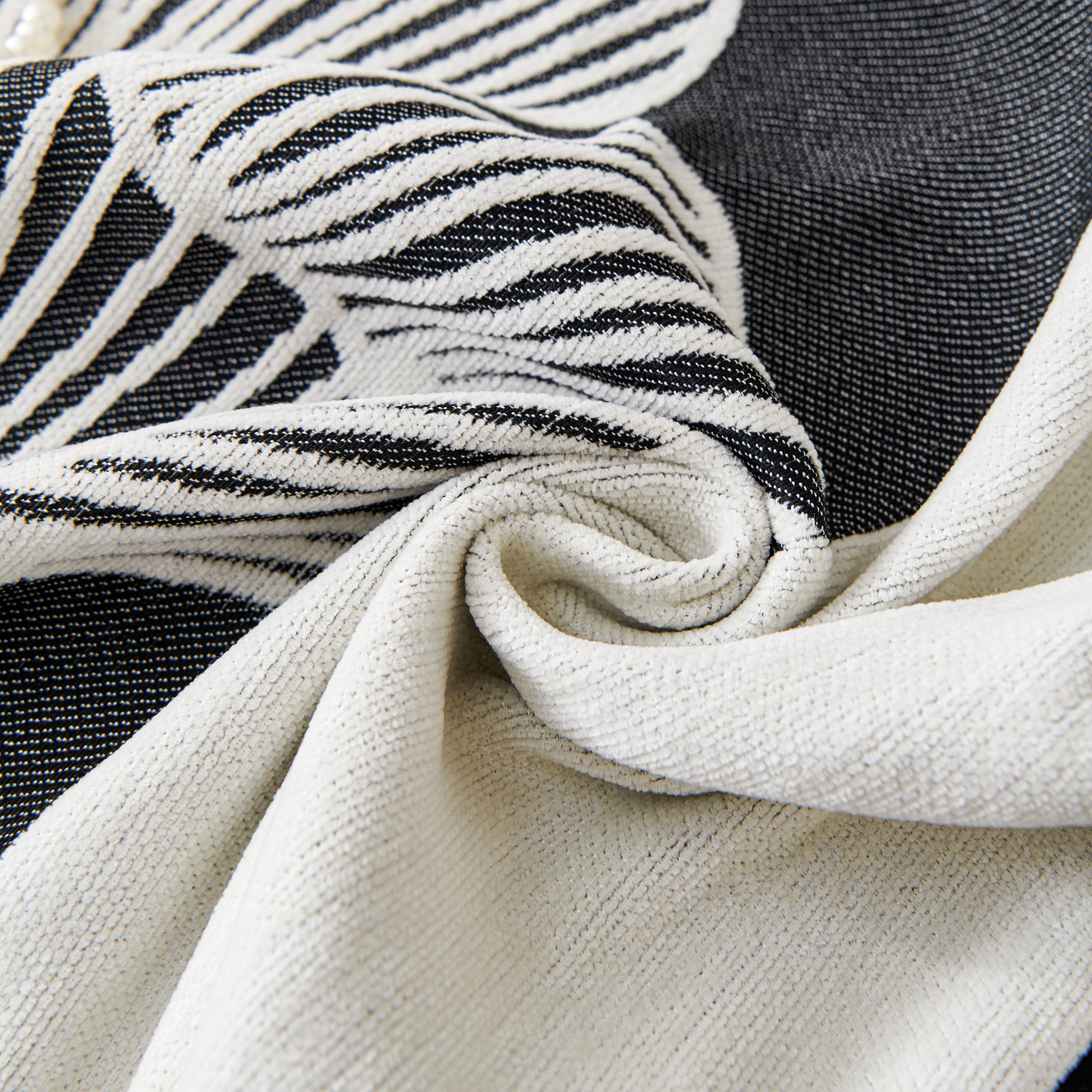 Reversible Ginkgo Leaf Furniture Slipcovers For Sofas Scratch Resistant Sectional Sofa Throw Covers