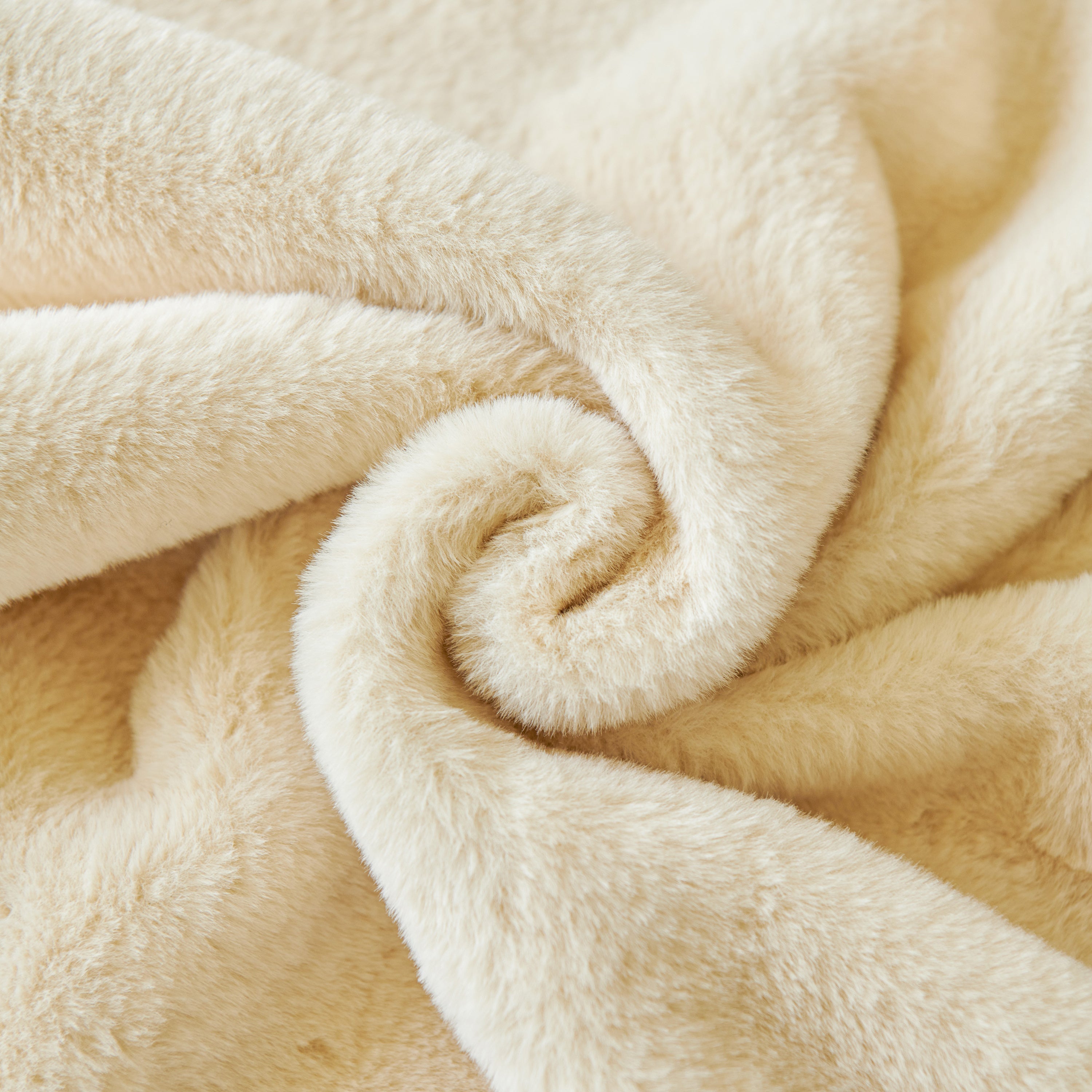 Faux Fur Smooth Plush Comfy Couch Covers, Soft Thicked Durable Blankets And Throws For Sofas