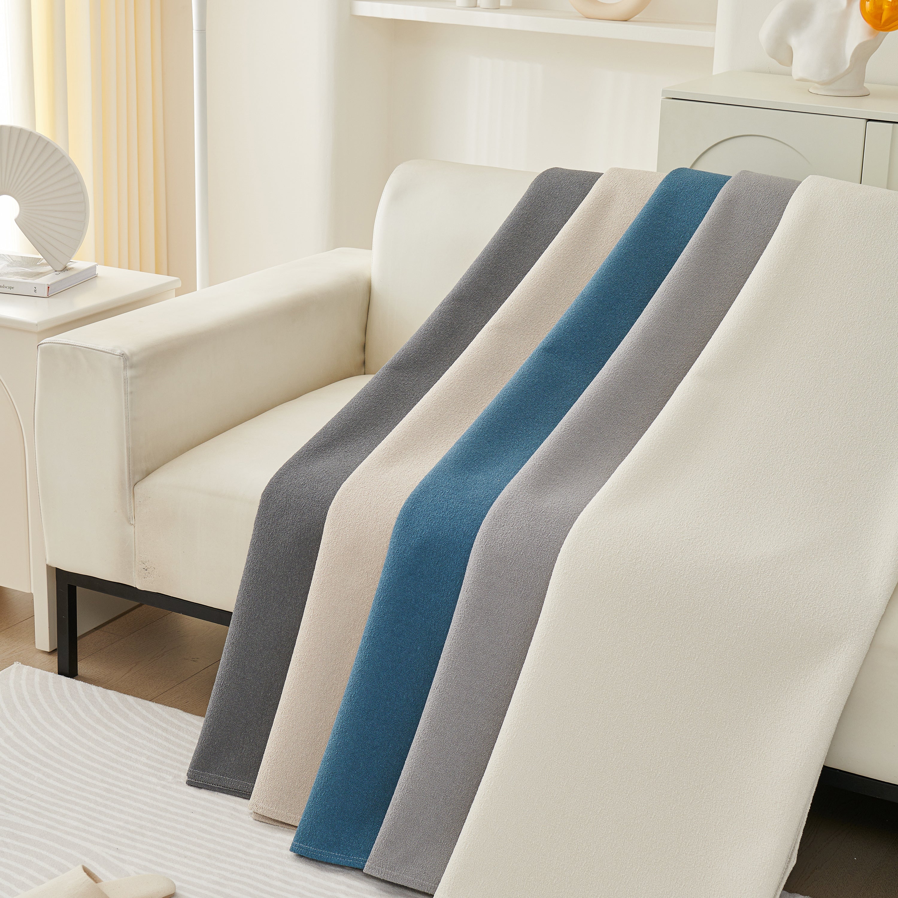 Extra Large Waterproof Non Slip Sofa Cover Blanket, Furniture Covers For Pets, Cozy Couch Protector