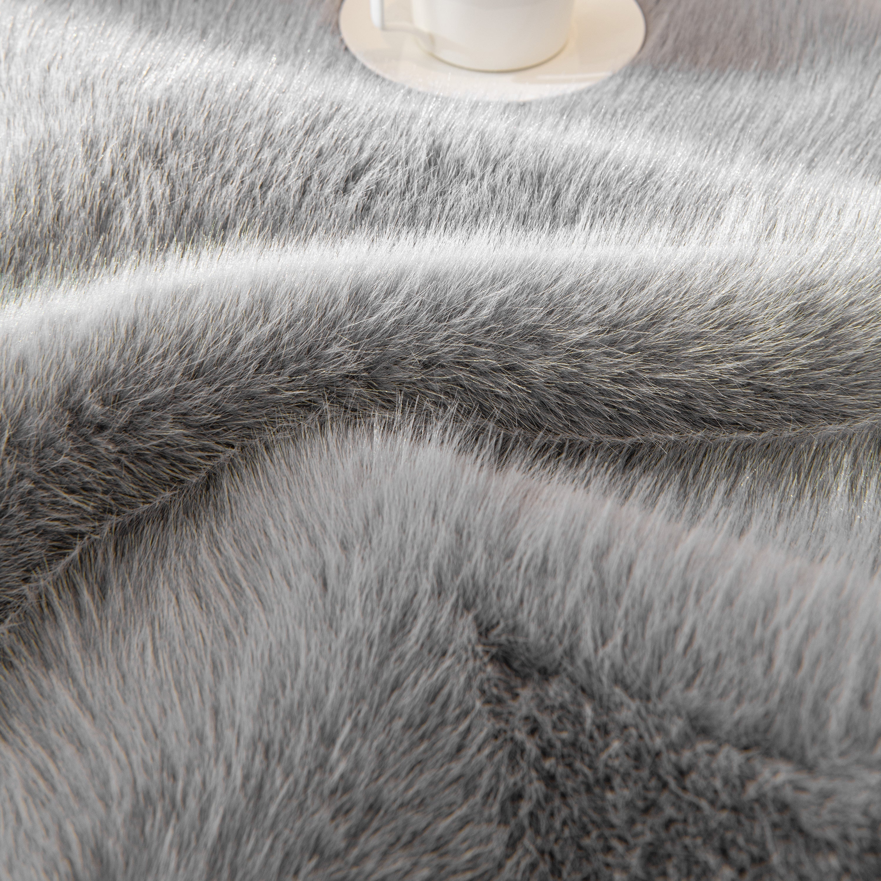 Faux Mink Velvet Luxury Fluffy Sofa Cushion, Winter Warm Thick Plush Non-slip Sofa Covers