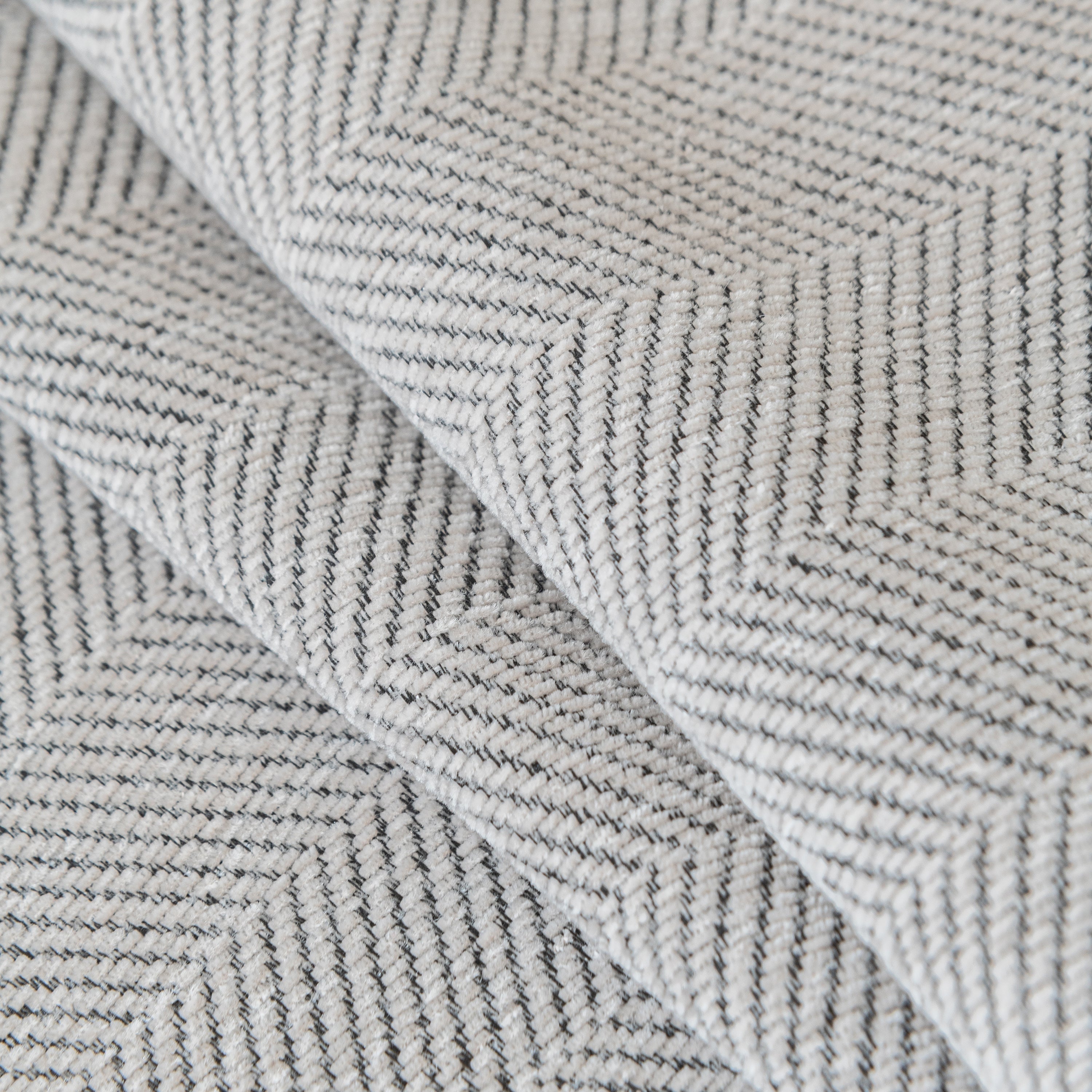 Couch Cover Sectional L Shape Chenille Herringbone Couch Throw Cover With Tassel Pom-poms For Pets
