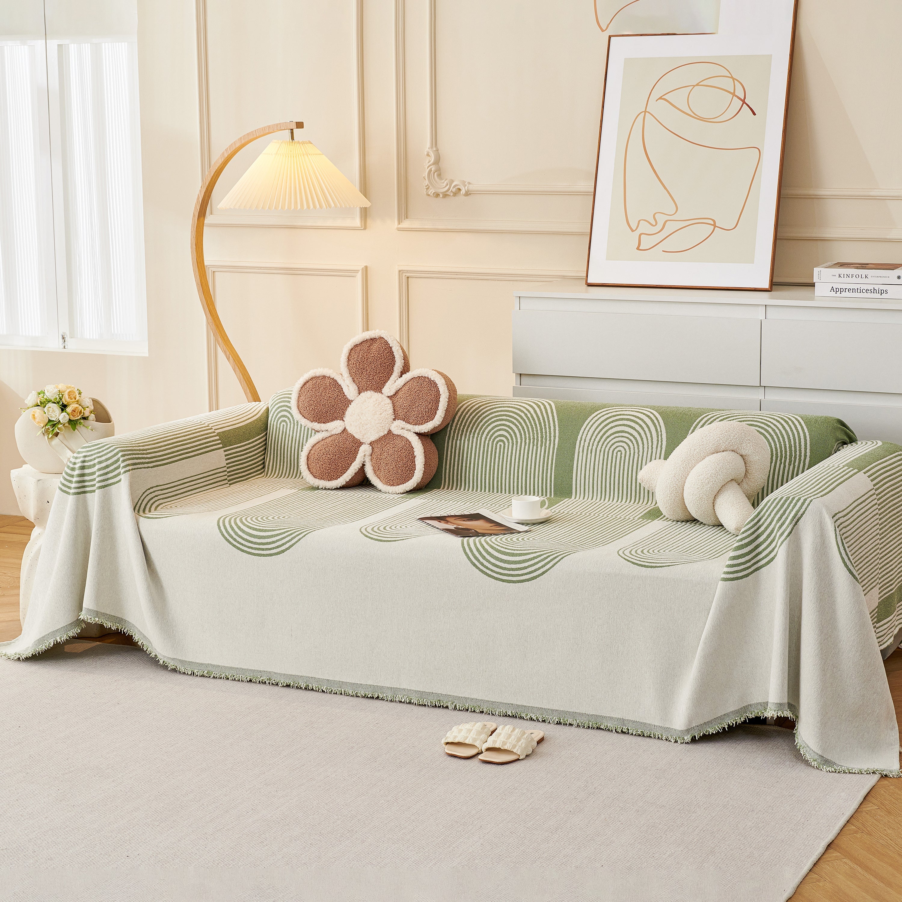 Chenille Boho Geometric Sofa Throw Cover Luxury Throws For Sofas Cat Proof Slipcovers Couch Covers