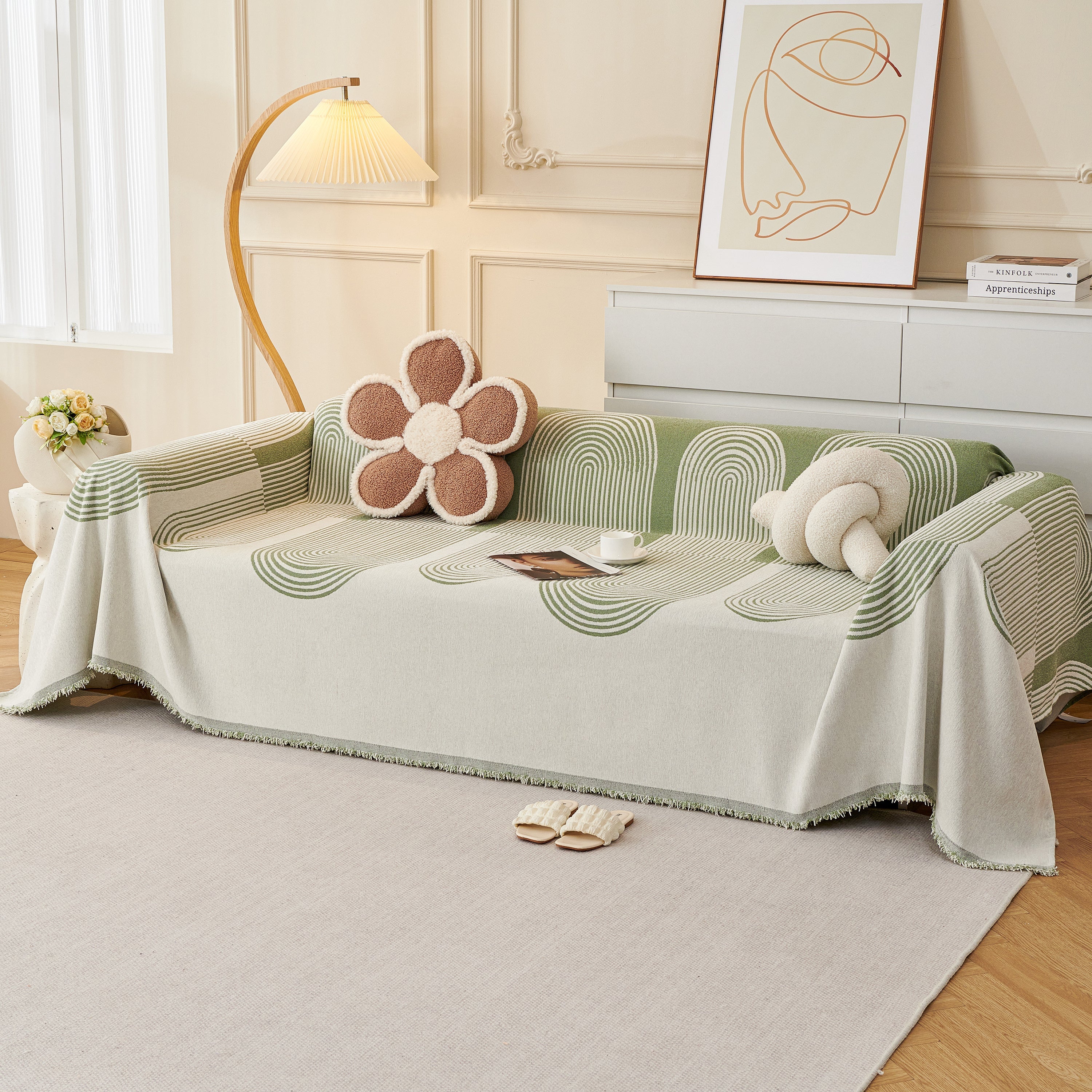 Chenille Boho Geometric Sofa Throw Cover Luxury Throws For Sofas Cat Proof Slipcovers Couch Covers