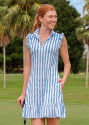 Harbor Sleeveless Ruffle Sport Dress