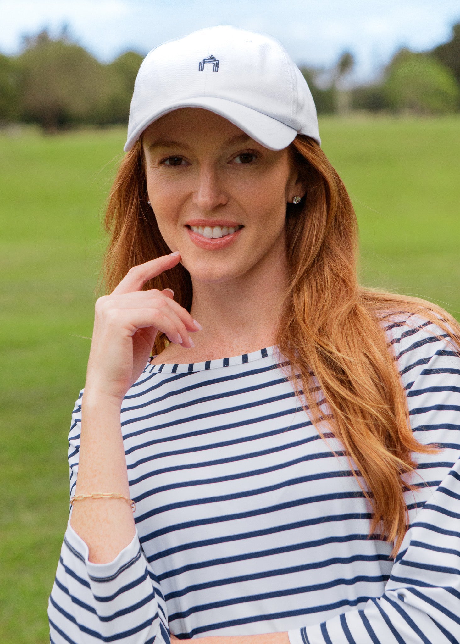 White Cabana Life Baseball Hat