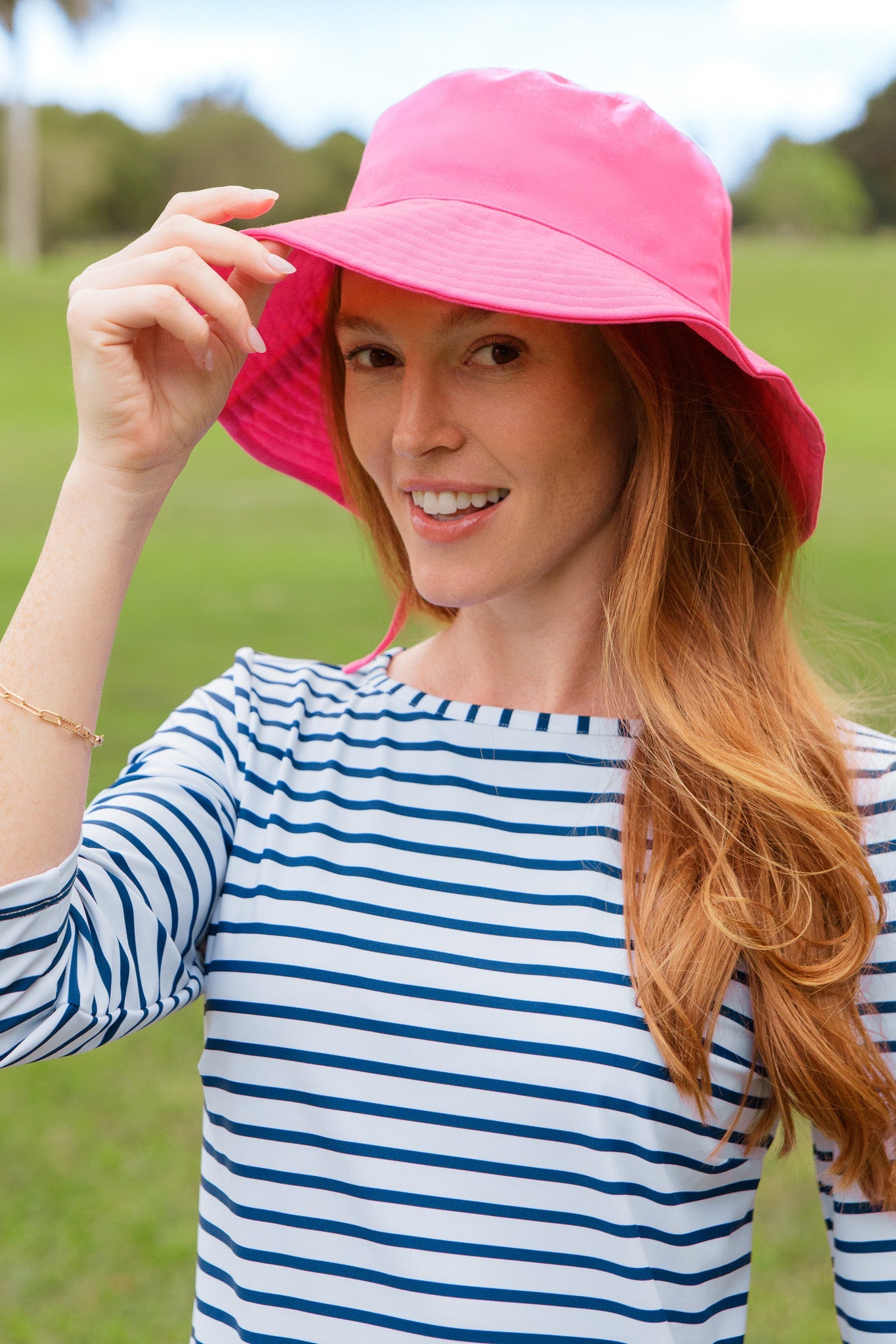 Magenta Bucket Hat