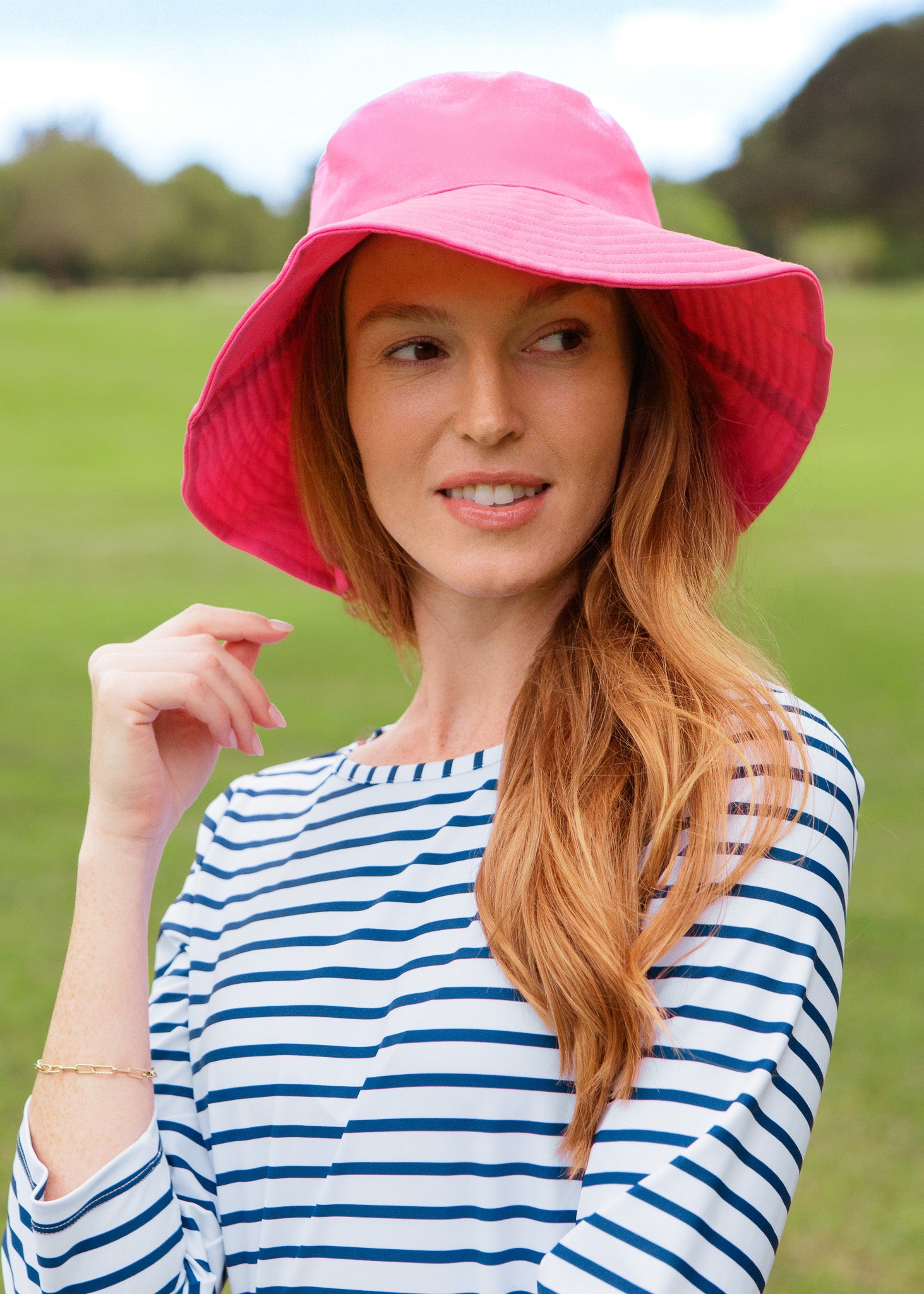 Magenta Bucket Hat