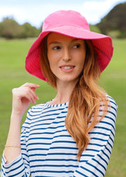 Magenta Bucket Hat