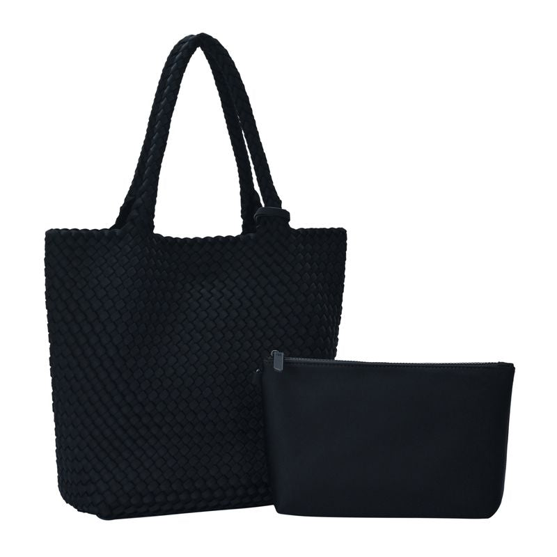 Piper's 2 In 1 Neoprene Woven Tote