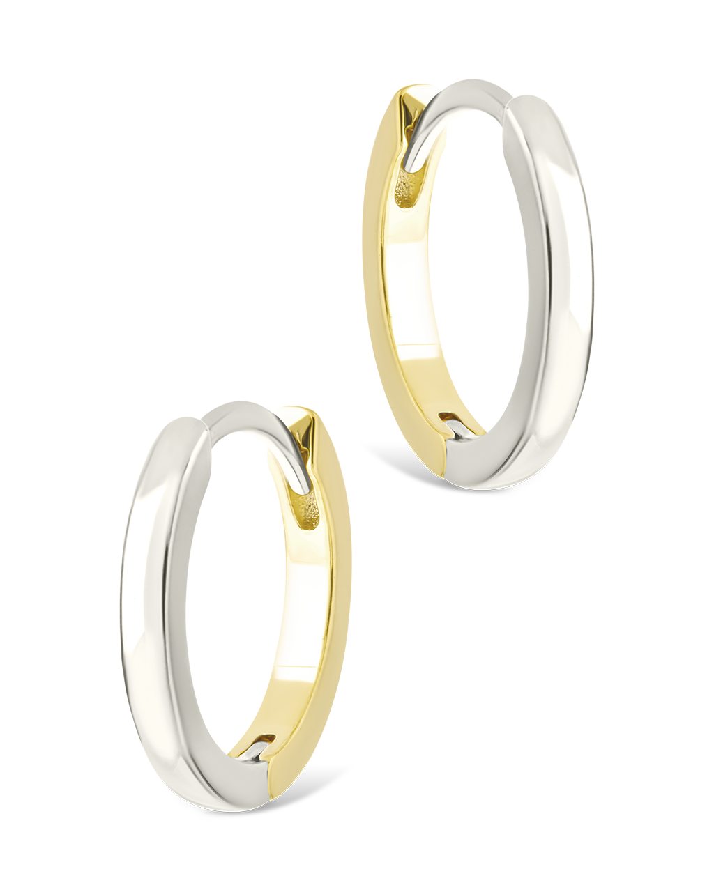 Sterling Silver Tinsley Micro Hoops