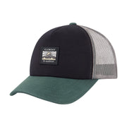Element Logo Trucker Hat With Mesh Back And Snapback Closure