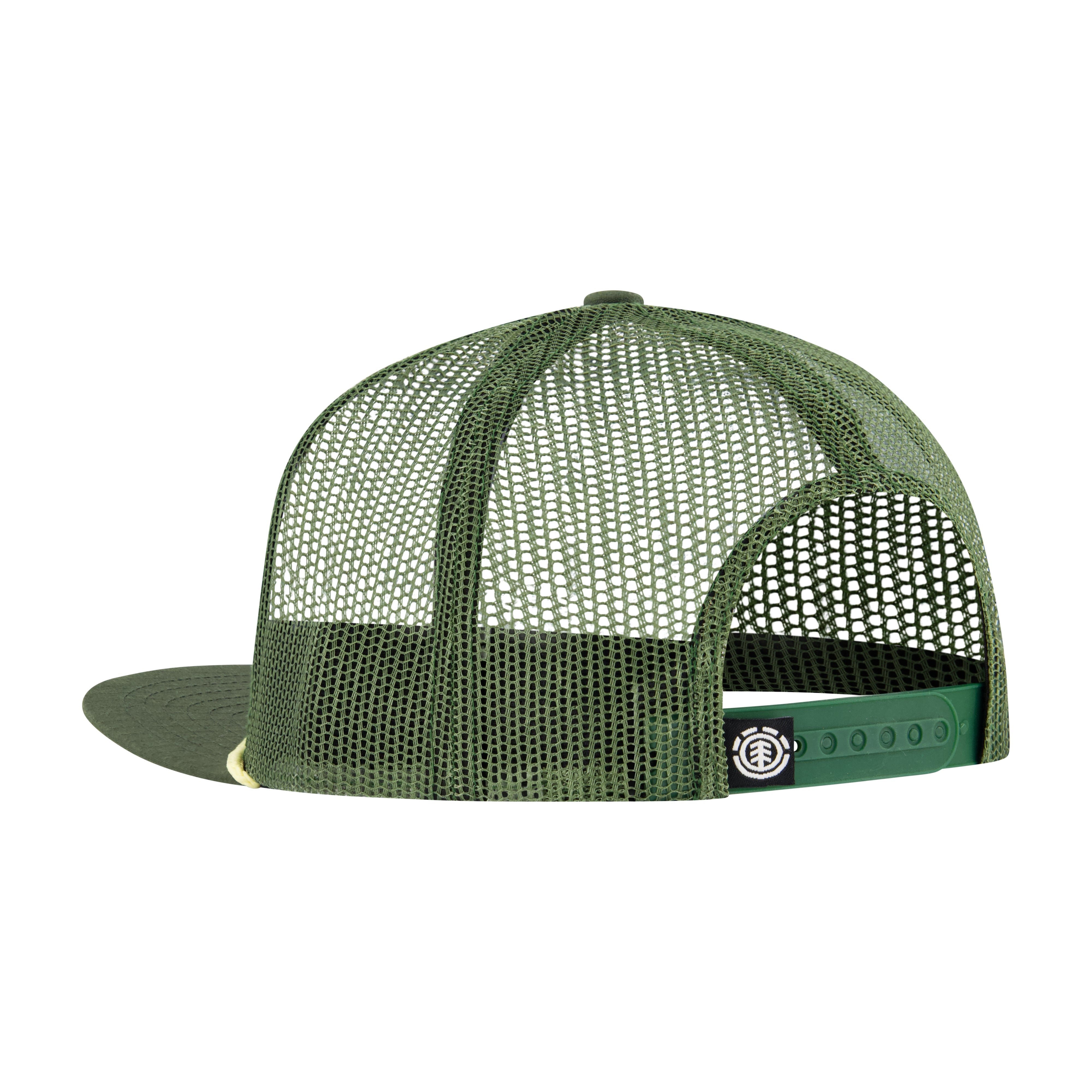 Element Cotton Ripstop Trucker Cap With Textured Embroidered Logo