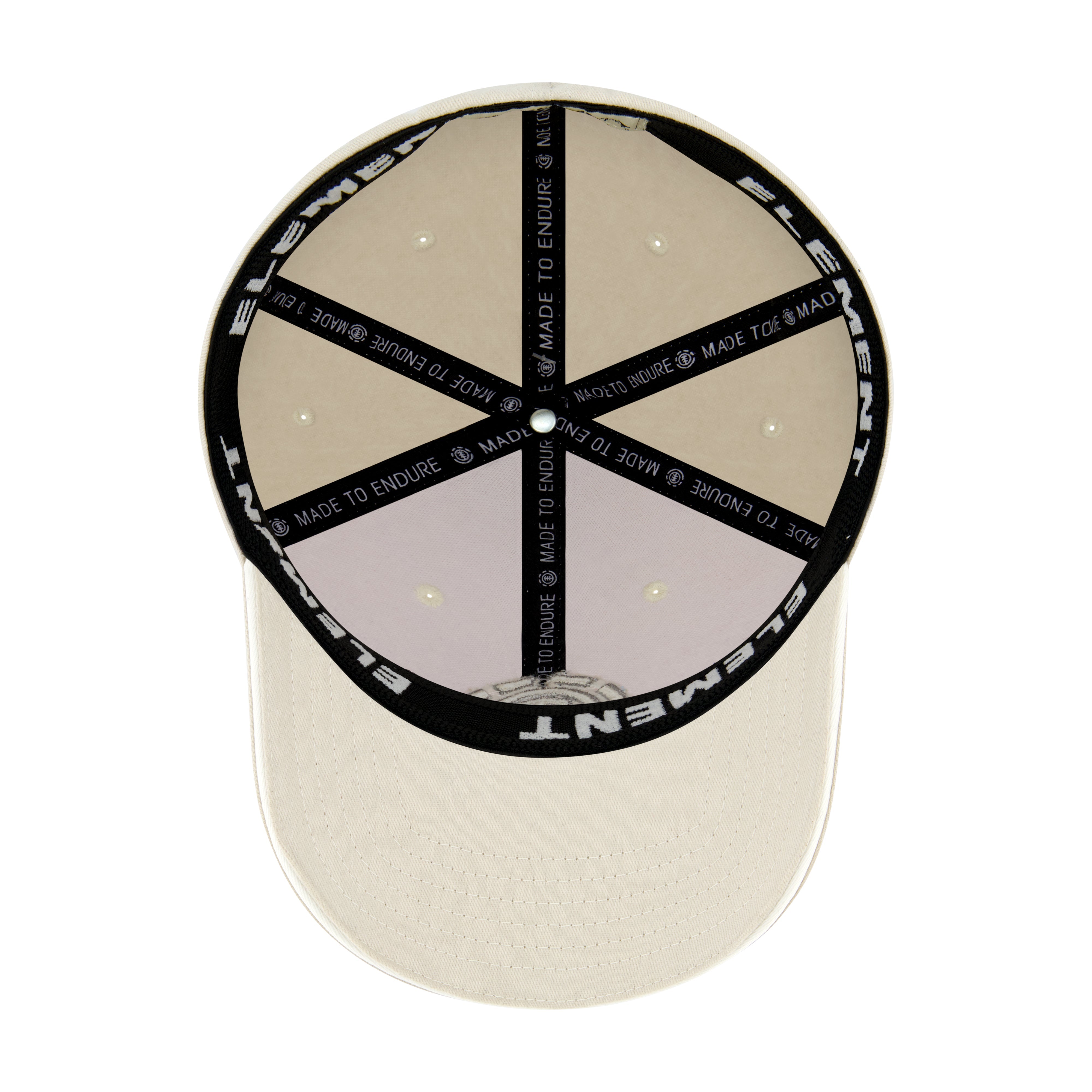 Element Stretch Fit 6-panel Cap With Curved Visor